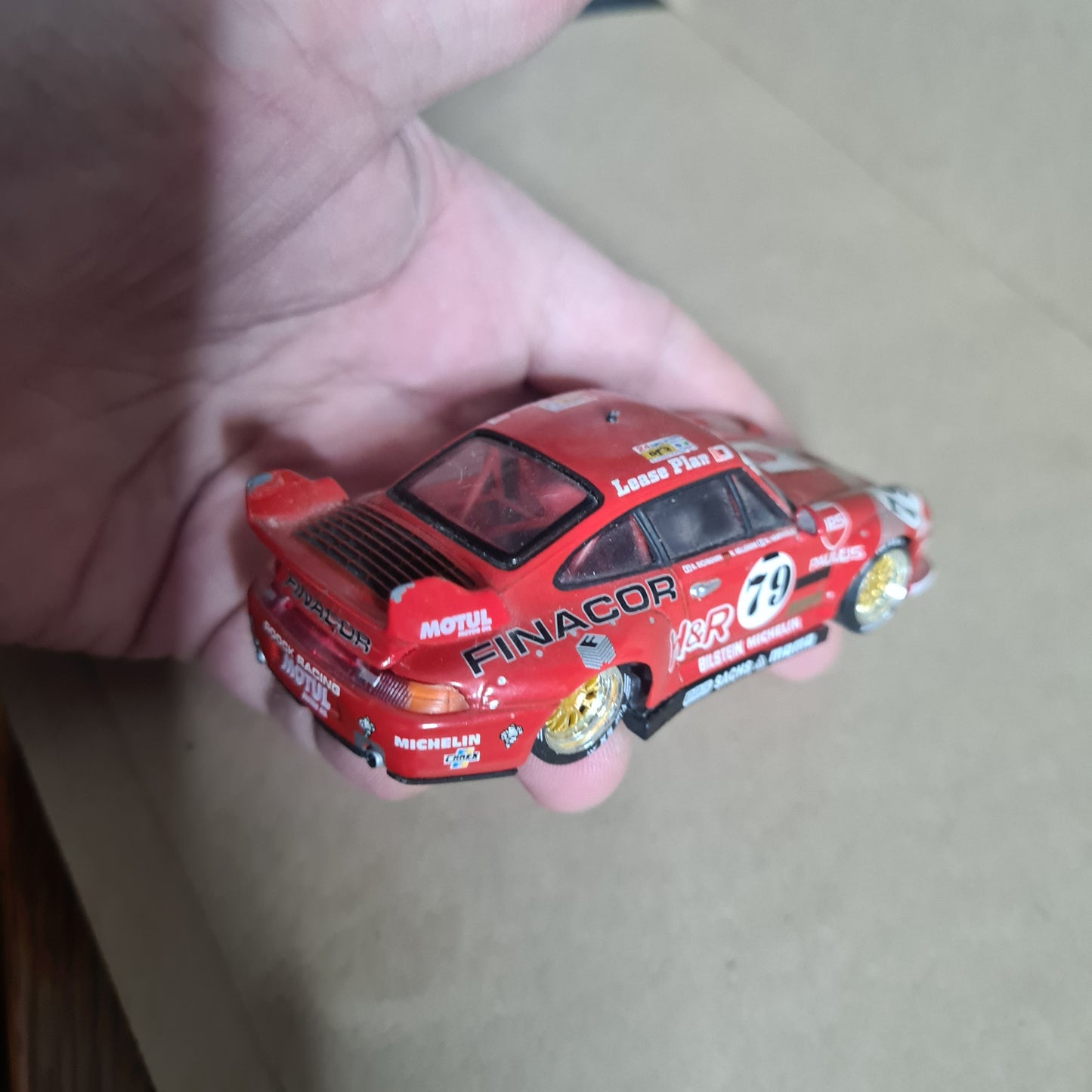 Vitesse 1:43 Porsche 911 GT racing car loose used diecast model