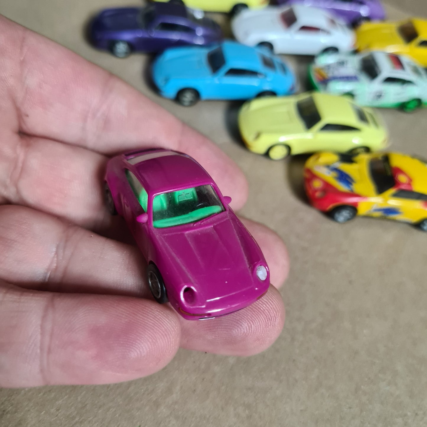 1:87 Euro Modell Porsche 911 miniature plastic detailed model car collection x11 Bundle