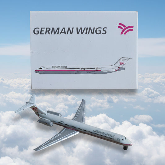 Schabak 1:600 MD-83 German Wings diecast plane  904/111 Good boxed