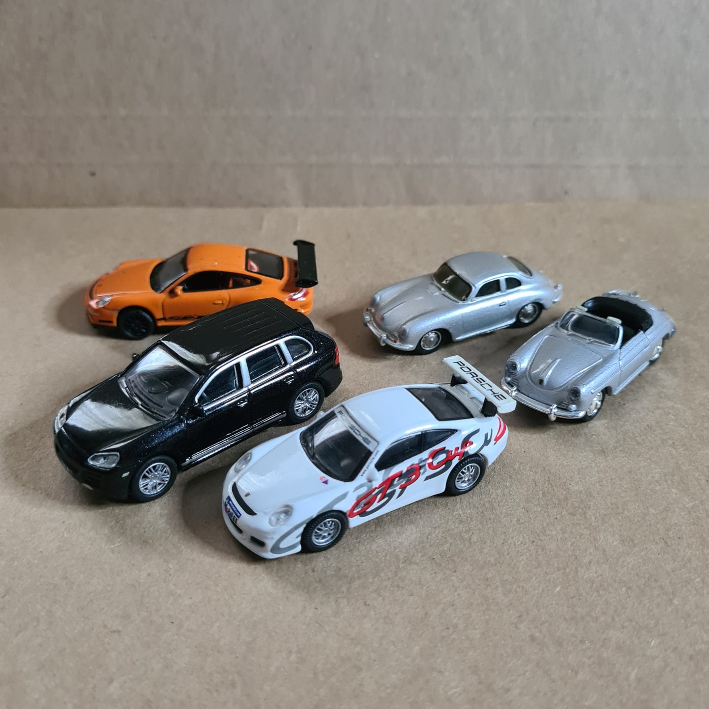 1:87 mixed porsche miniature cars bundle inc schuco western models welley etc x5 loose