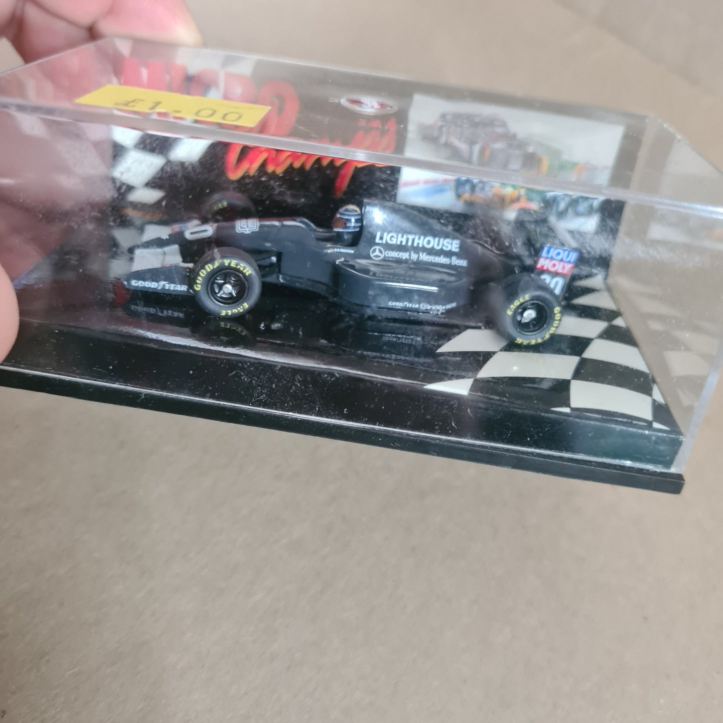 Minichamps Micro Champs 1:64 Sauber C 12 Mercedes F1 Car Frentzen boxed vgc