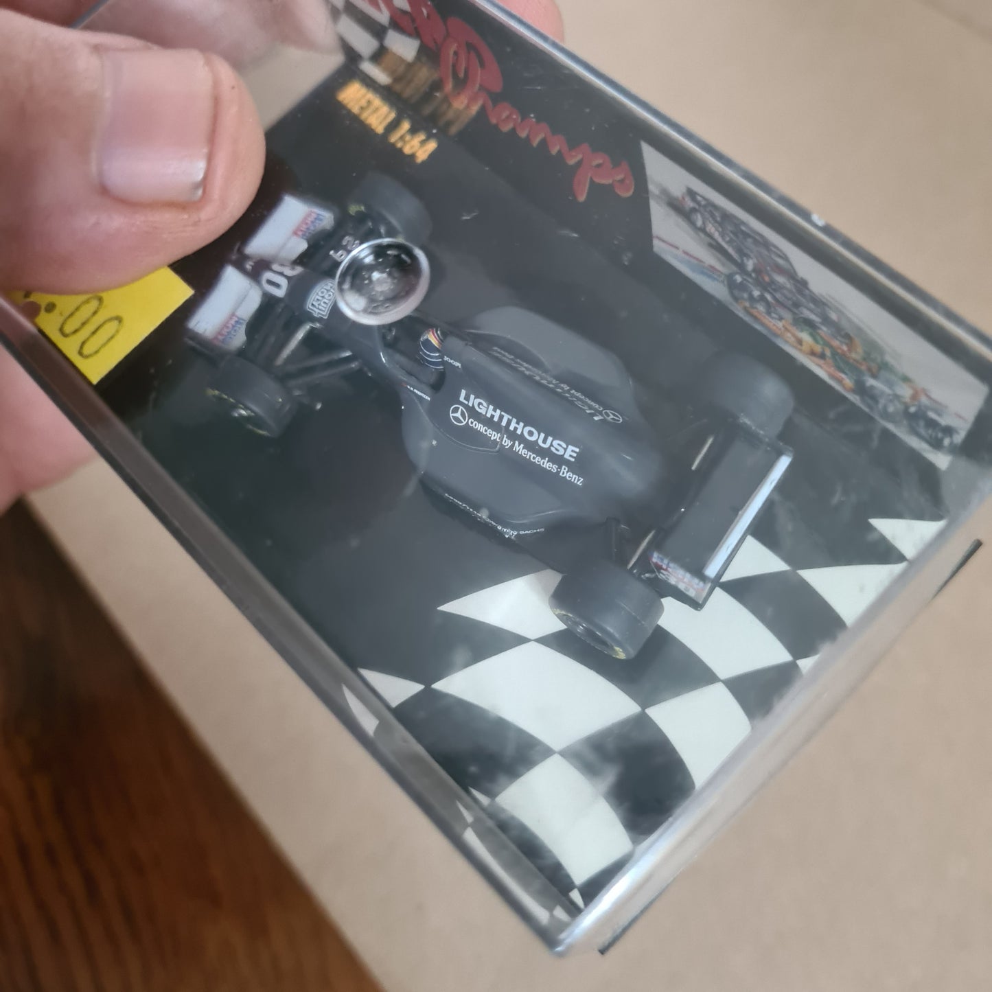 Minichamps Micro Champs 1:64 Sauber C 12 Mercedes F1 Car Frentzen boxed vgc