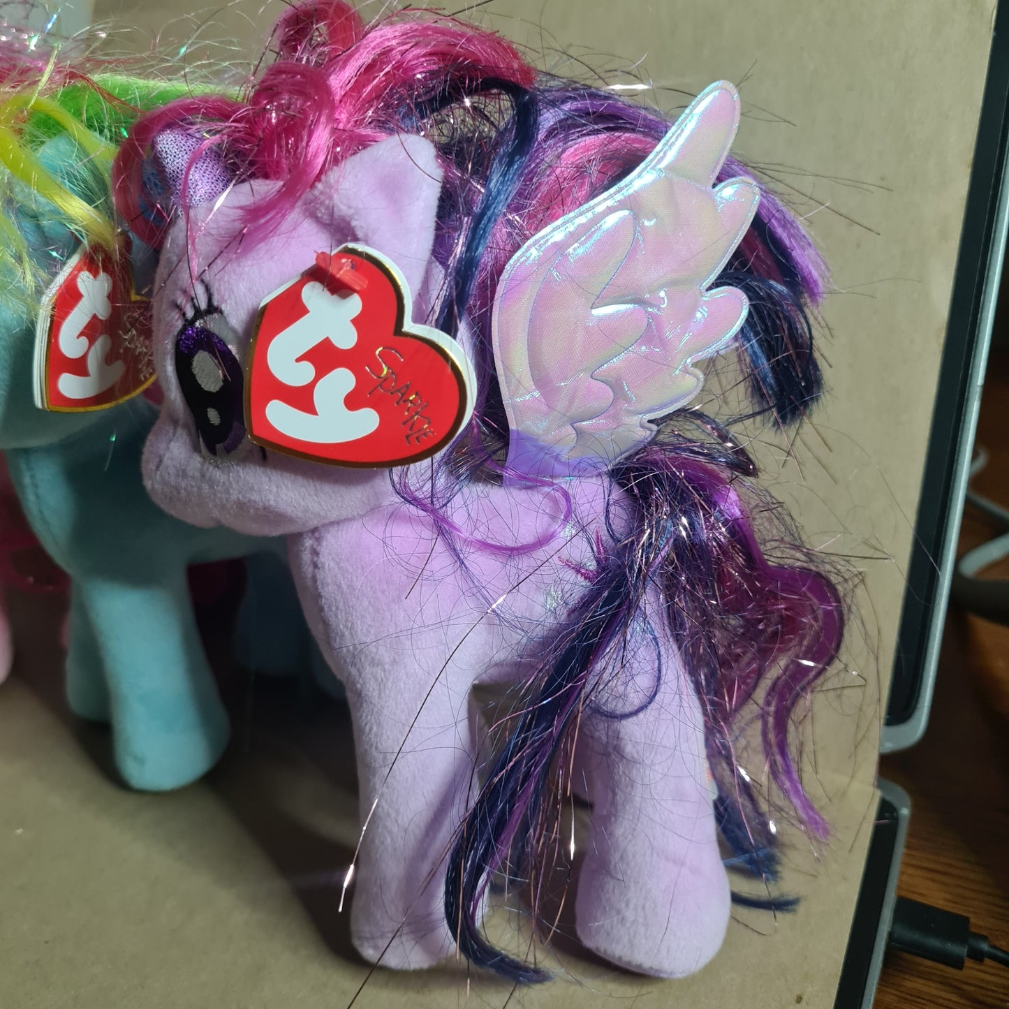 TY Beanie babies collection My Little pony plush ponies x3 bundle nice toys