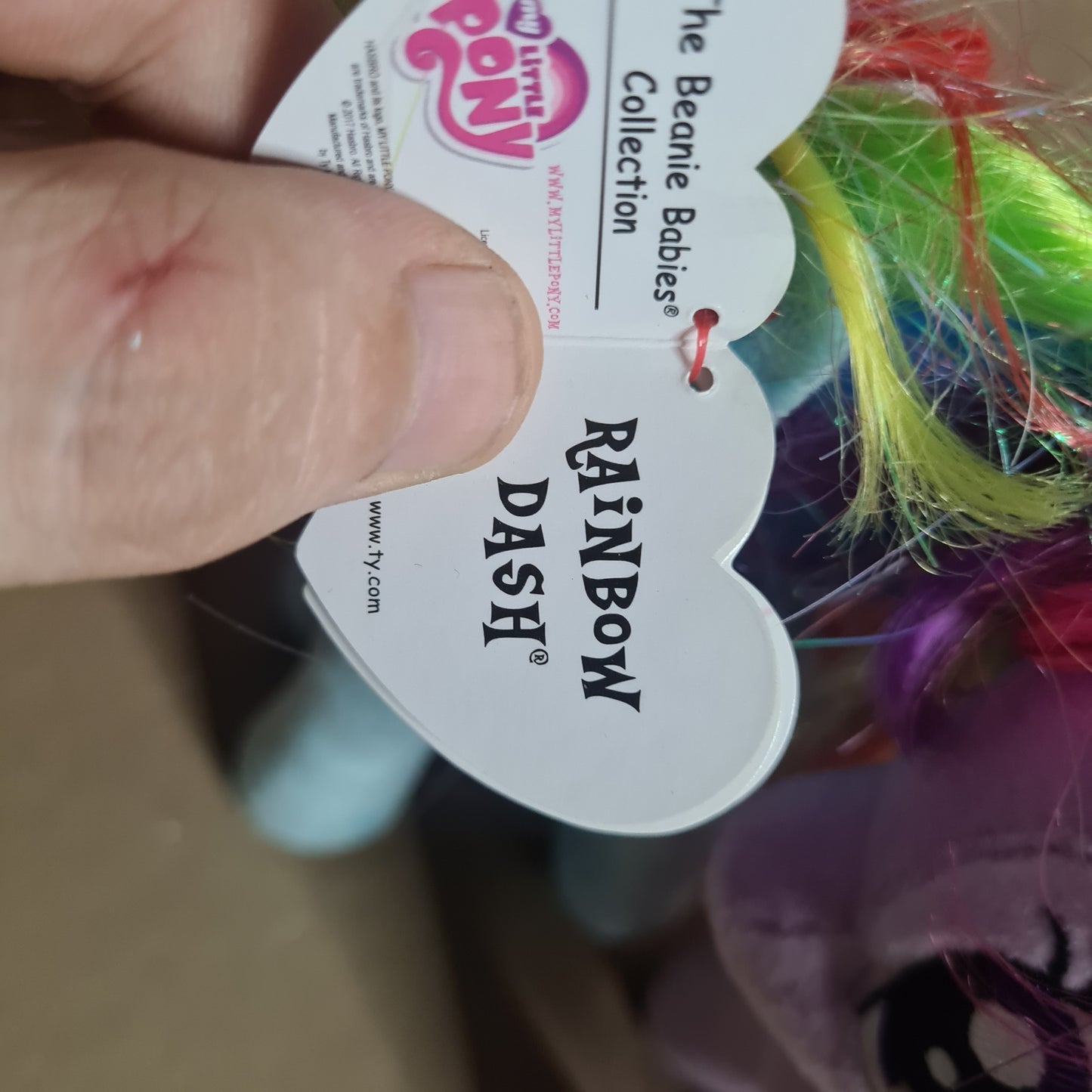TY Beanie babies collection My Little pony plush ponies x3 bundle nice toys