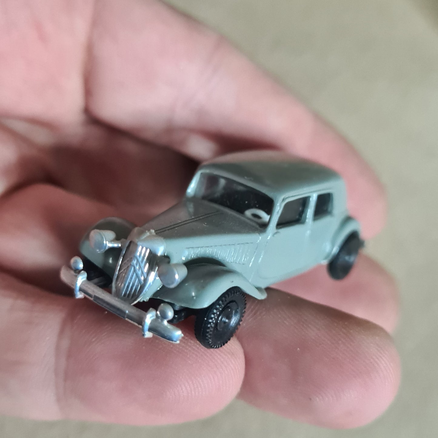 1:87 Wiking Brekina Vintage Citroen traction miniature plastic cars x2