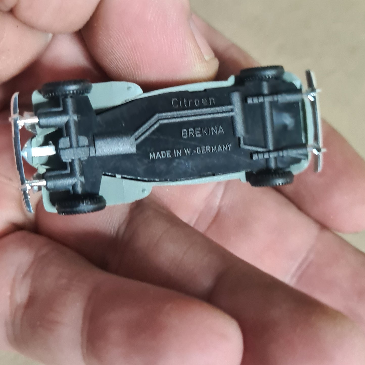 1:87 Wiking Brekina Vintage Citroen traction miniature plastic cars x2