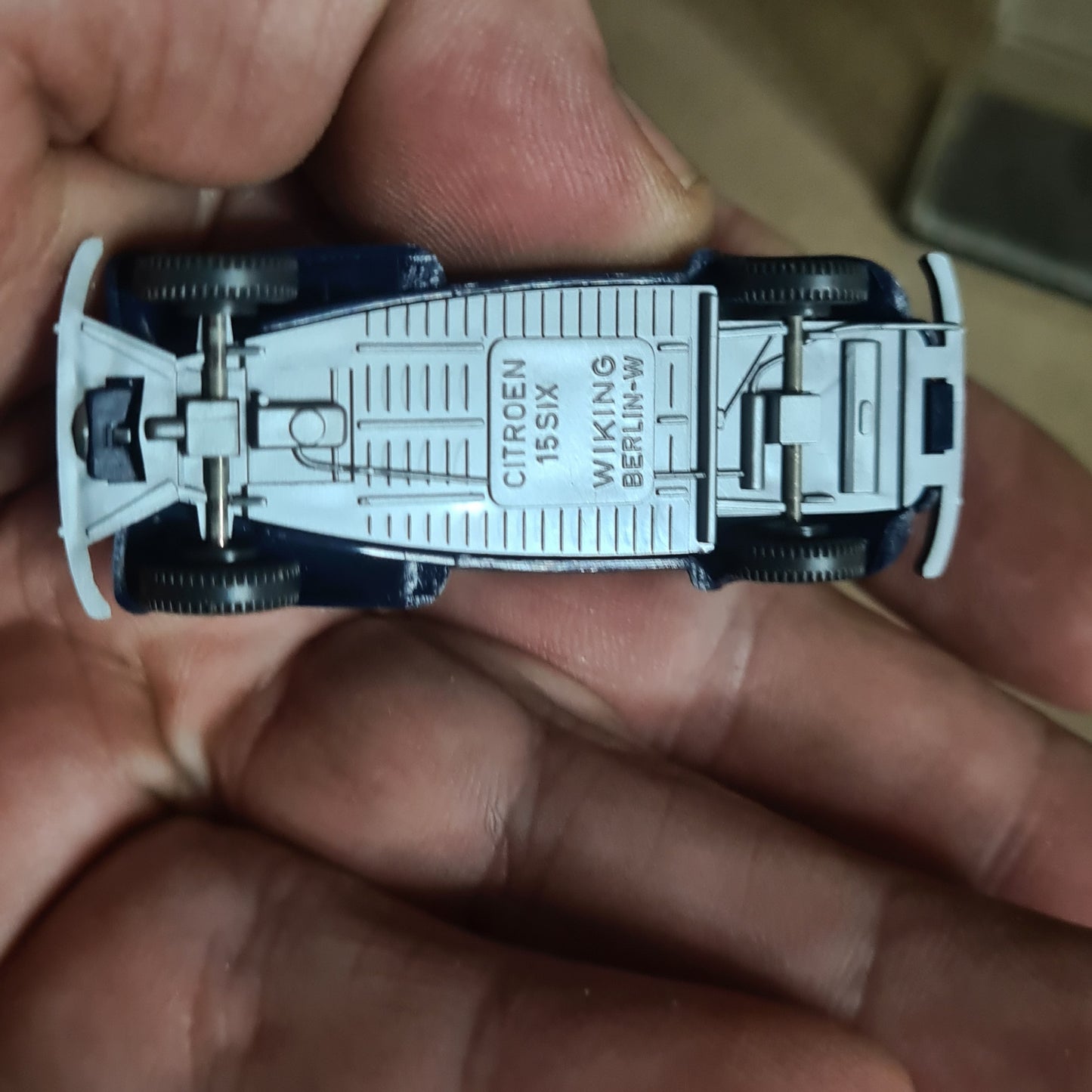 1:87 Wiking Brekina Vintage Citroen traction miniature plastic cars x2