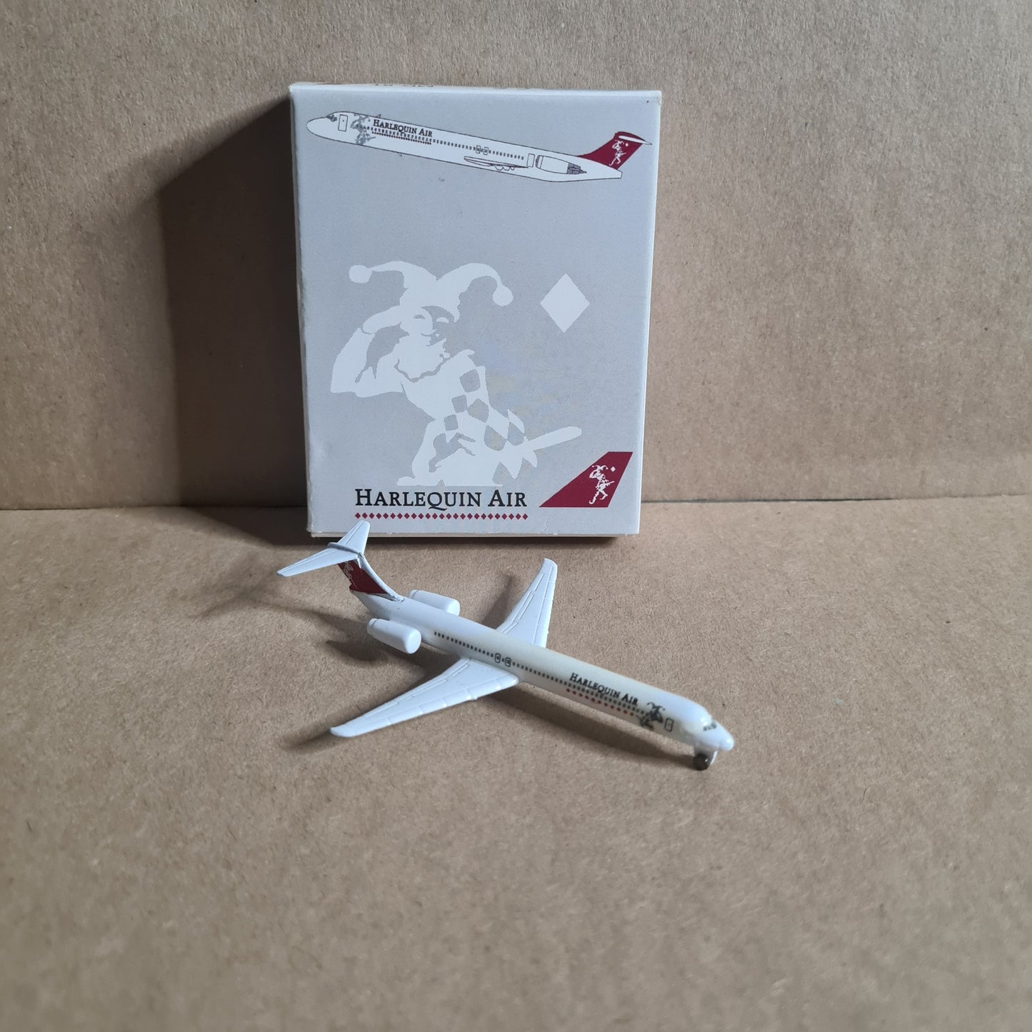 Schabak 1:600 MD-81 Harlequin Air Airlines diecast plane Excellent boxed