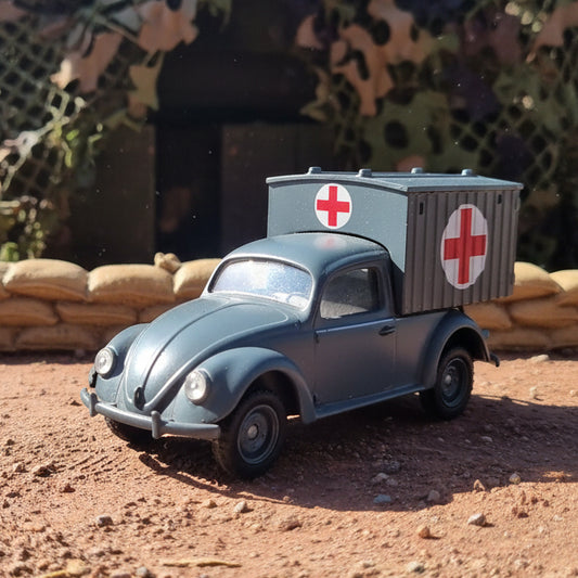 Vitesse 1:43 Volkswagen Kafer Beetle Ambulance loose diecast model Excellent