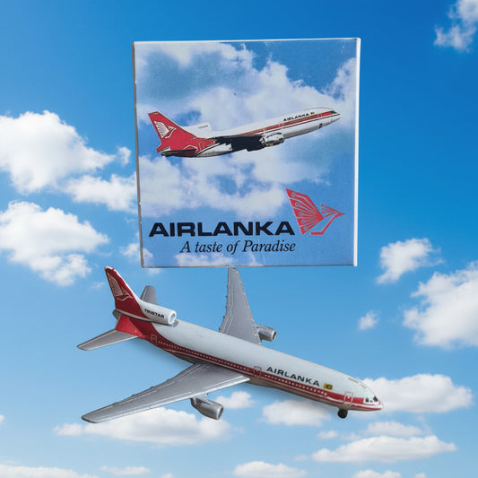 Schabak 1:600 L-1011 Airlanka diecast plane 909/94 fair some wear boxed