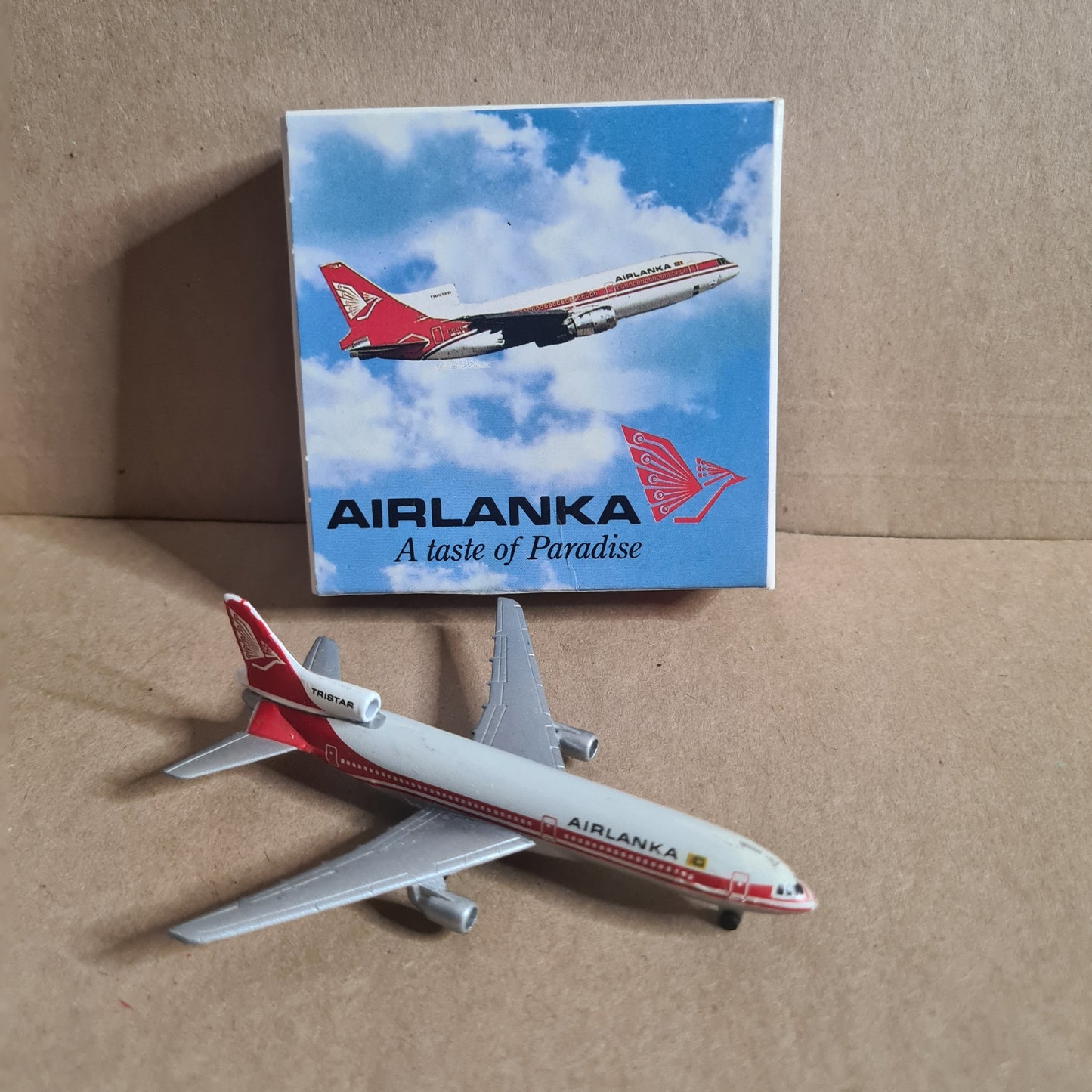 Schabak 1:600 L-1011 Airlanka diecast plane 909/94 fair some wear boxed