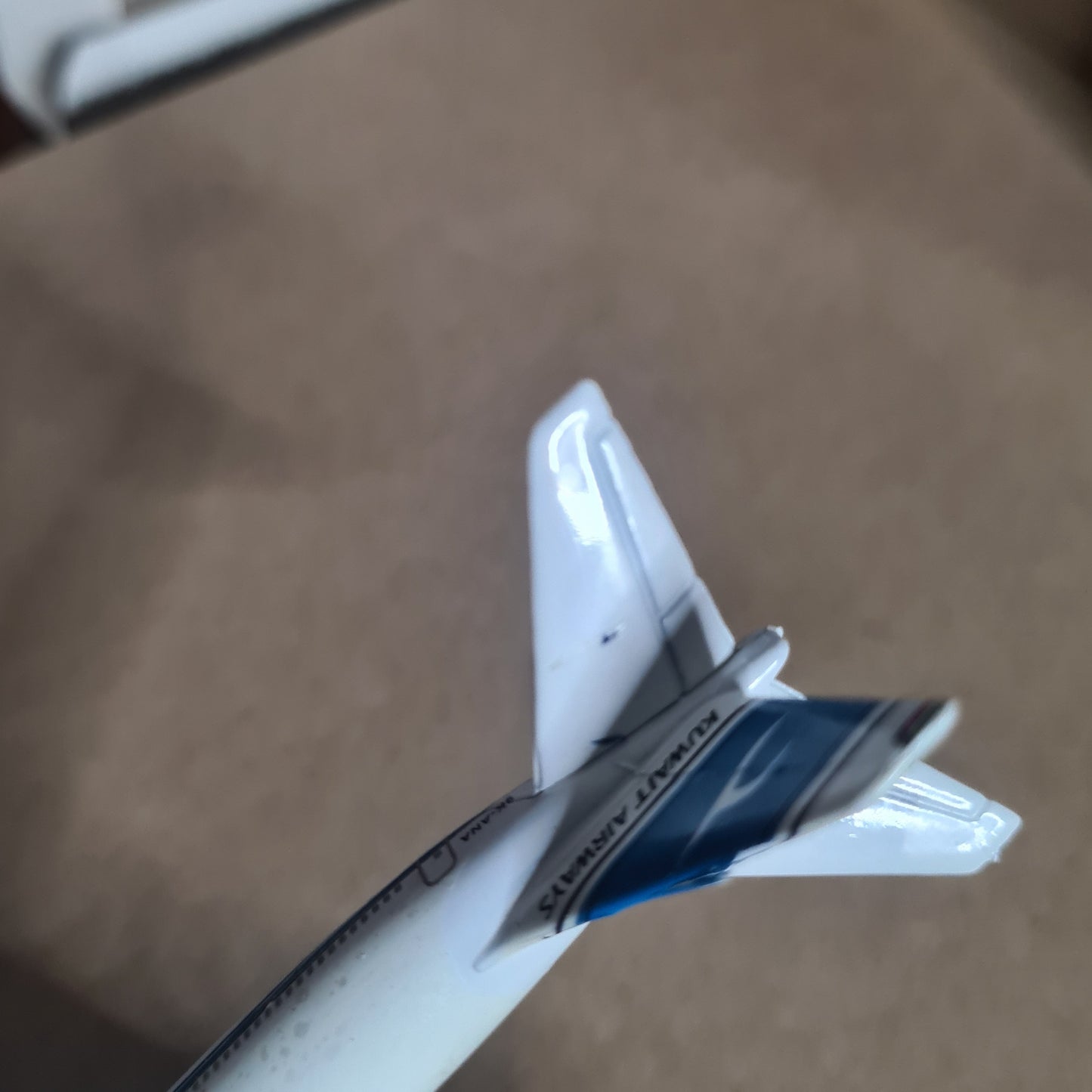 Schabak 1:600 Boeing 747 Kuwait Airways diecast plane 901/119 good boxed