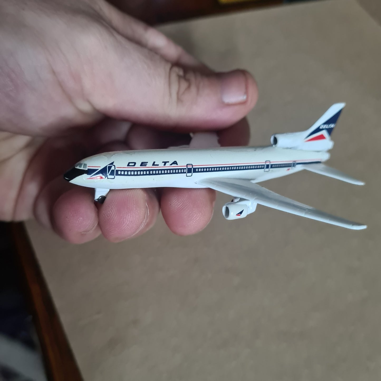 Schabak 1:600 Tristar L-1011 Delta Airlines diecast plane 909/21 good boxed