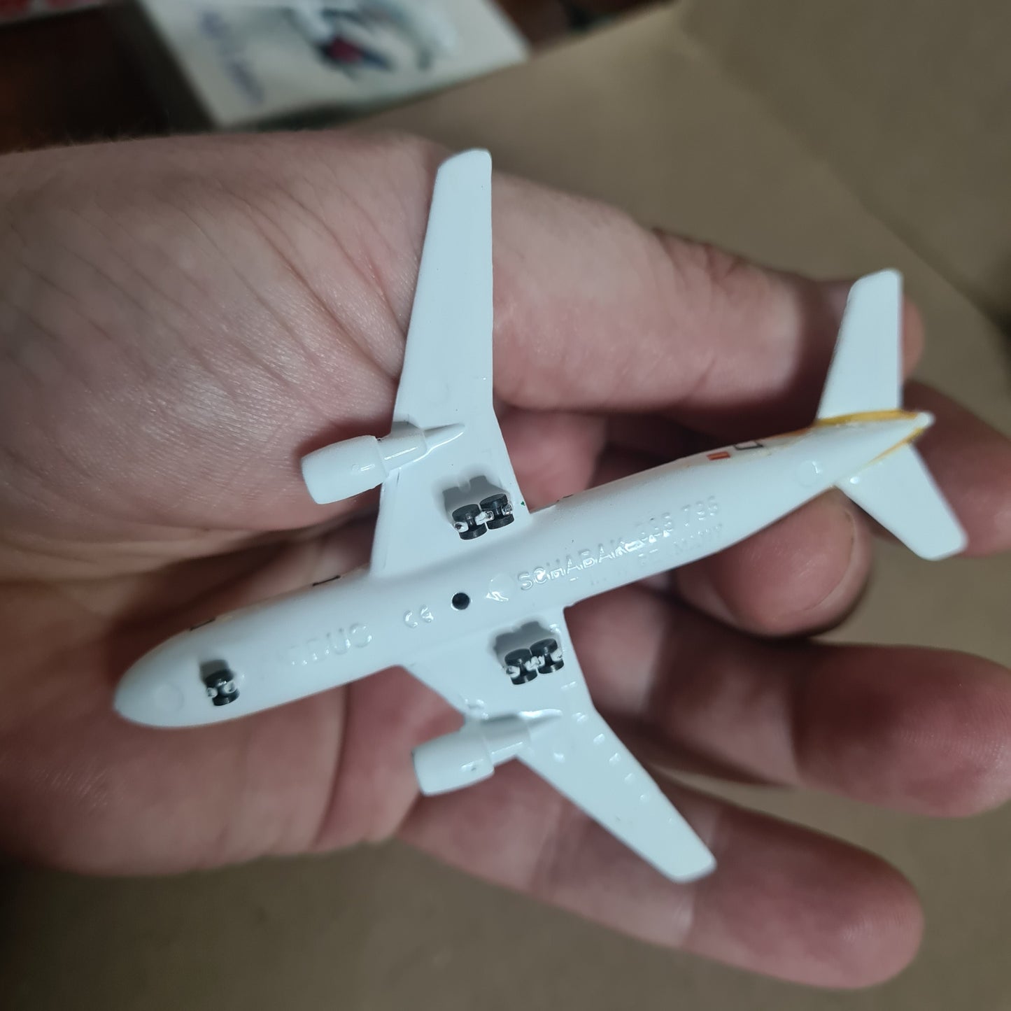 Schabak 1:600 Airbus A-300 Iberia diecast plane 903/20 VGC boxed