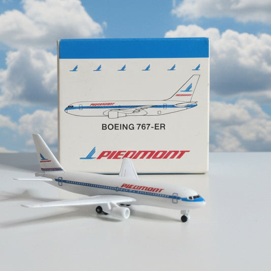 Schabak 1:600 Boeing 767-ER Piedmont diecast plane 907/84 VGC boxed