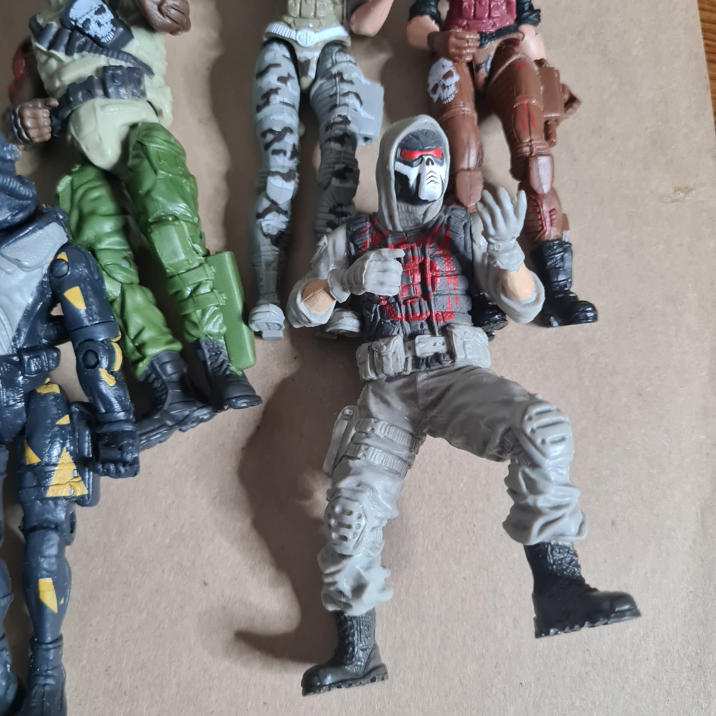 Lanard the Corps GI JOE Style action figures pretty cool bundle 2000's