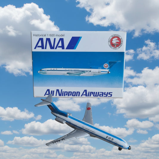 Schabak 1:600 Boeing 727 ANA All Nippon Airways diecast plane 906/88 Very Good boxed