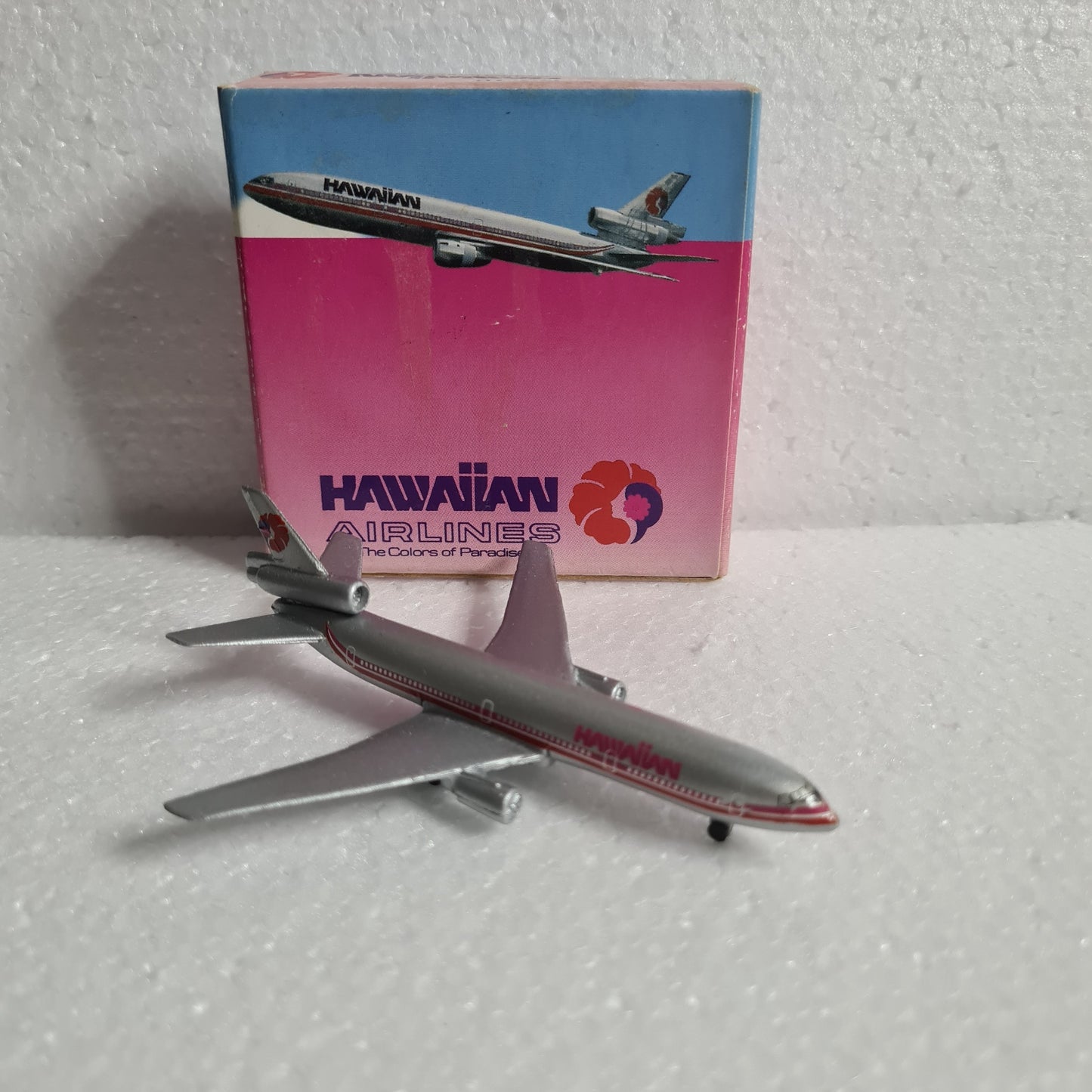 Schabak 1:600 DC-10 Hawaiian Airlines diecast plane 902/121 VGC  boxed