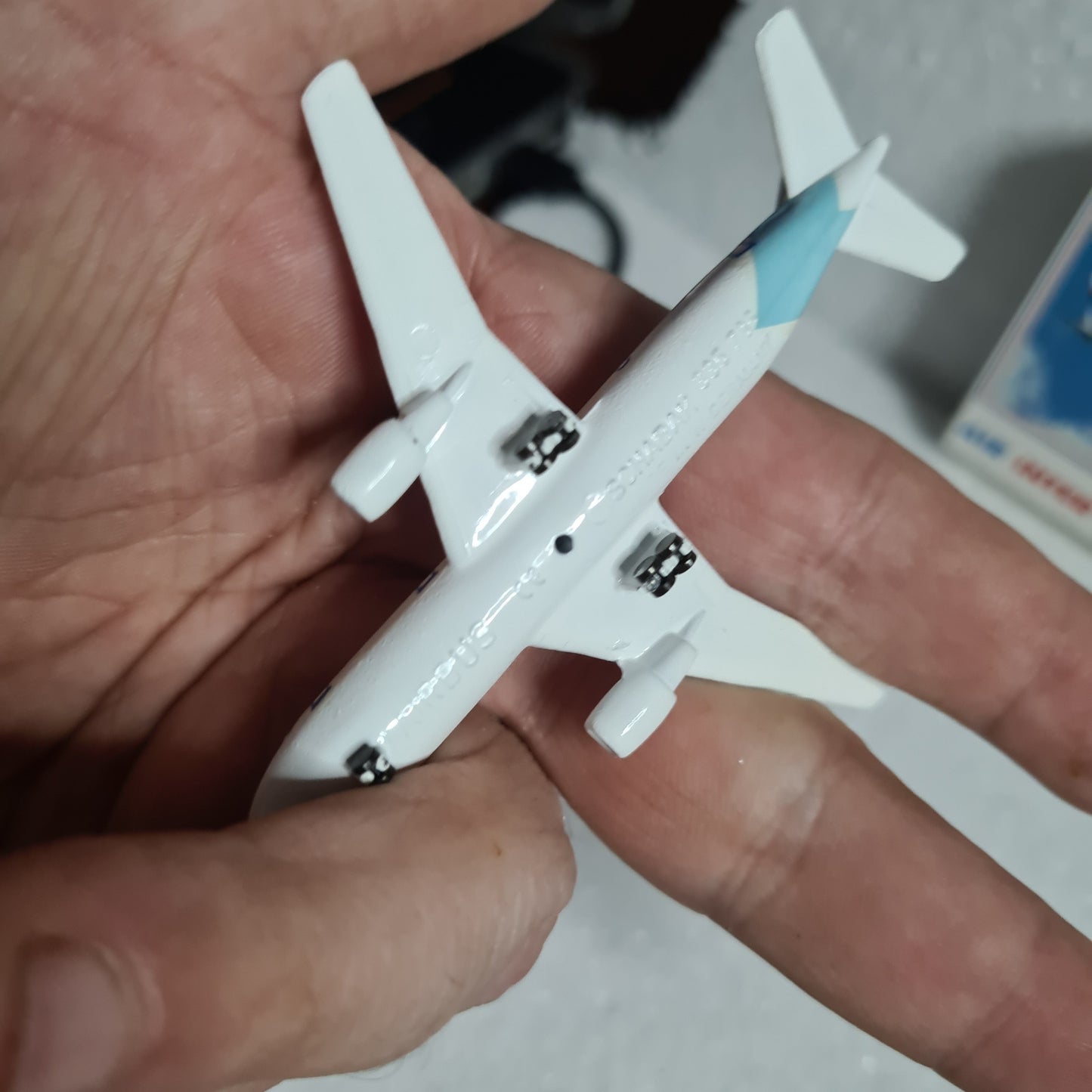 Schabak 1:600 Airbus A-300 Air Inter diecast plane 903/137 VGC  boxed