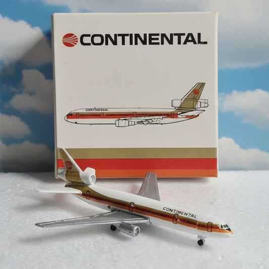Schabak 1:600 Douglas DC-10 Continental diecast plane 902/46 VGC  boxed
