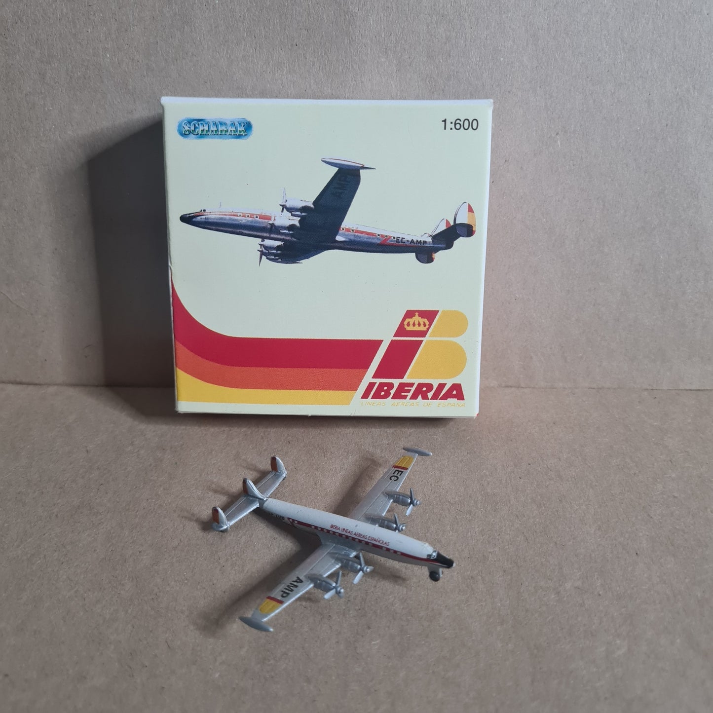 Schabak 1:600 L-1049 Super G diecast plane 934/20 good-very good  boxed