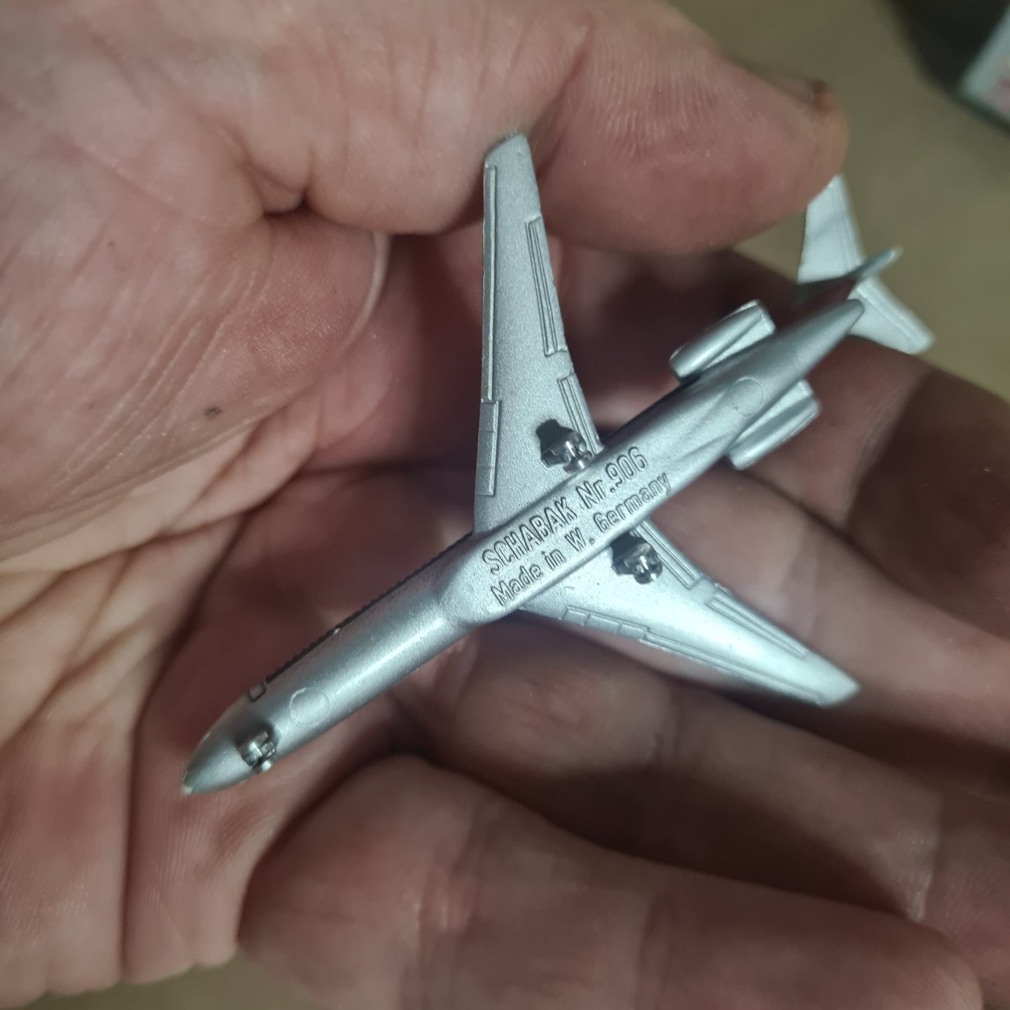 Schabak 1:600 Boeing 727 Northwest Orient  diecast plane 906/37 VGC  boxed