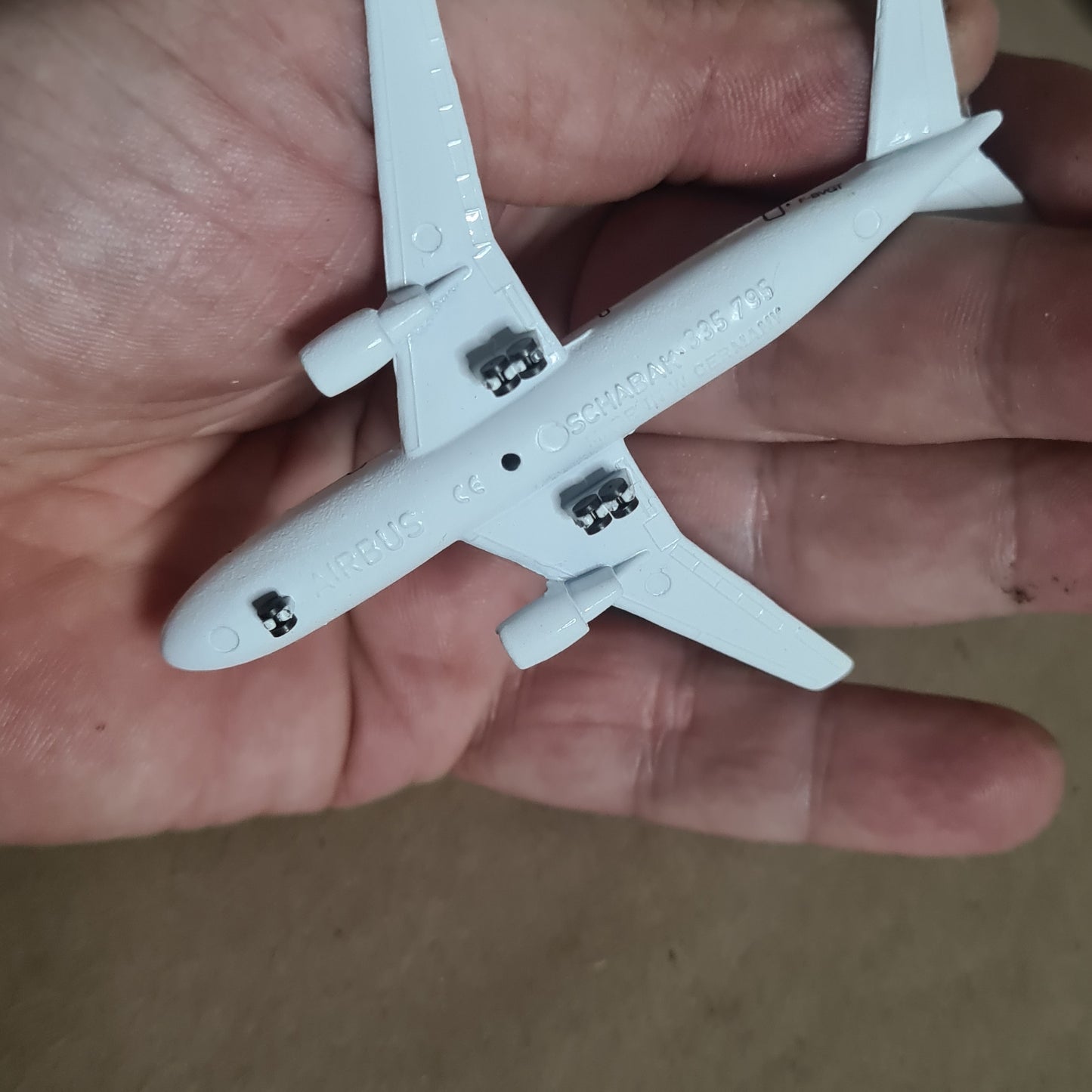 Schabak 1:600 Airbus A-300 Air Charter diecast plane 903/132 VGC boxed