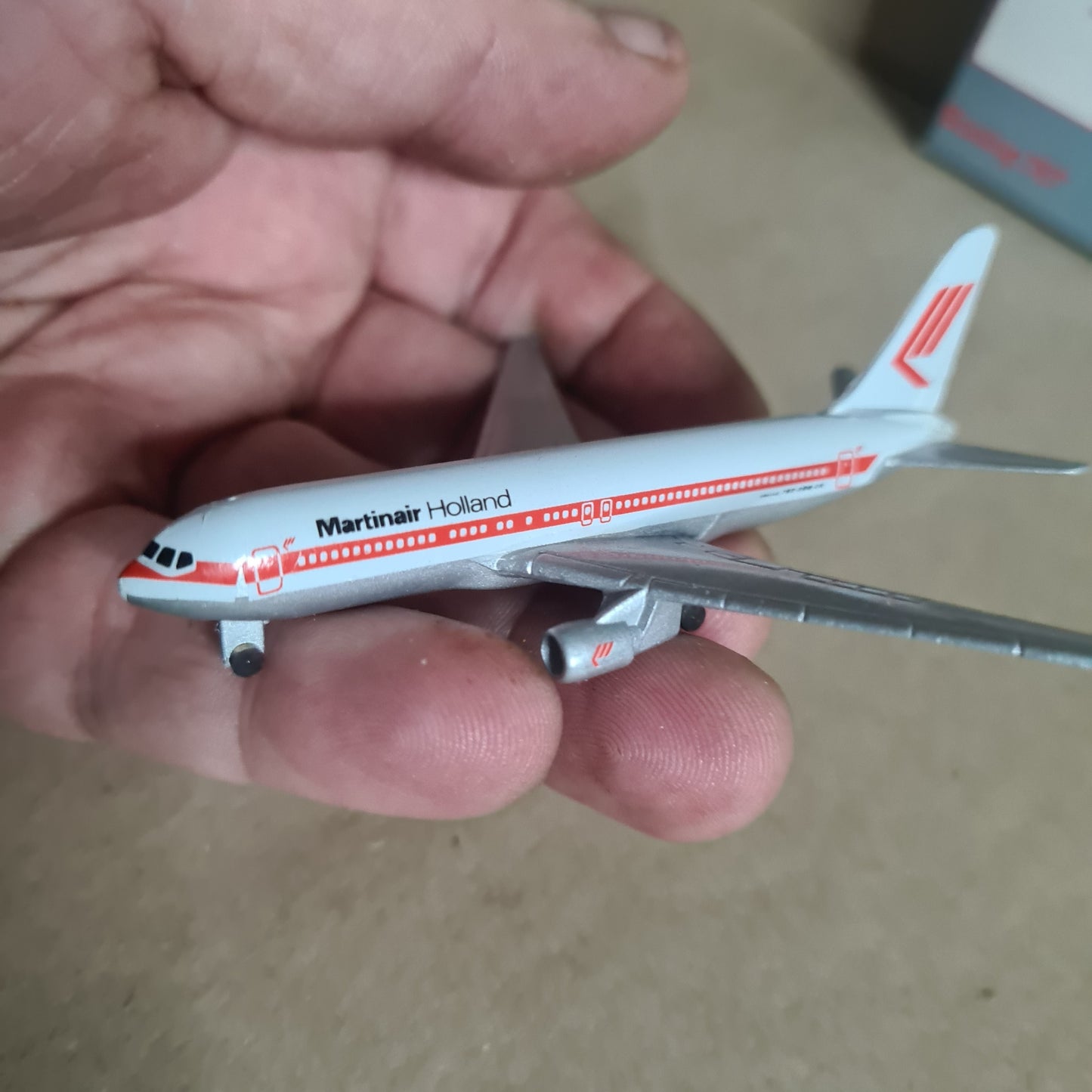 Schabak 1:600 Boeing 767 Martinair diecast plane 907/43 VGC boxed