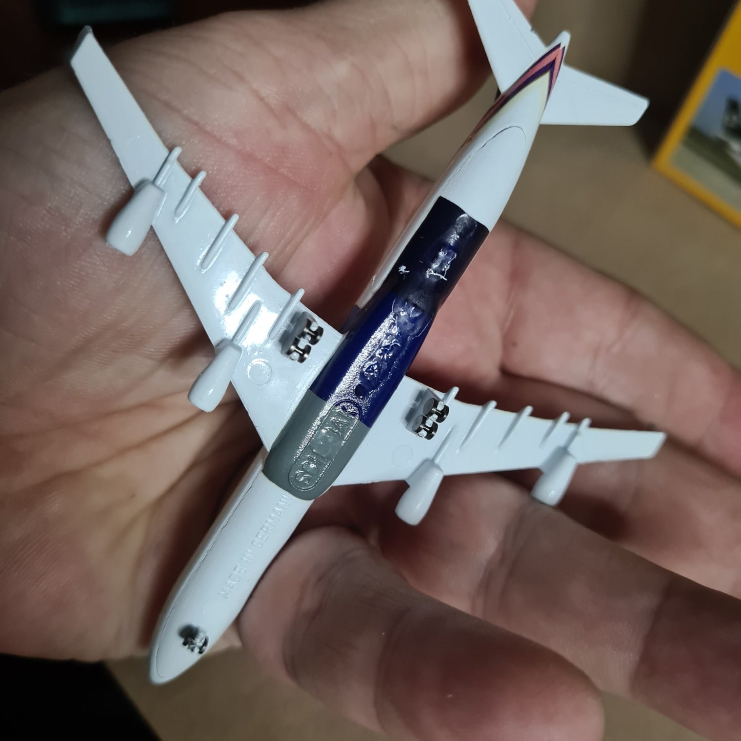 Schabak 1:600 Airbus A-340 Air Canada Star Alliance diecast plane 955/19s VGC boxed