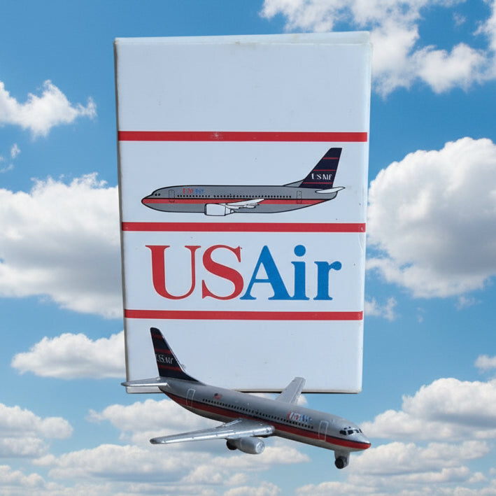 Schabak 1:600 Boeing 737-300 US Air diecast plane 925/99 VGC boxed