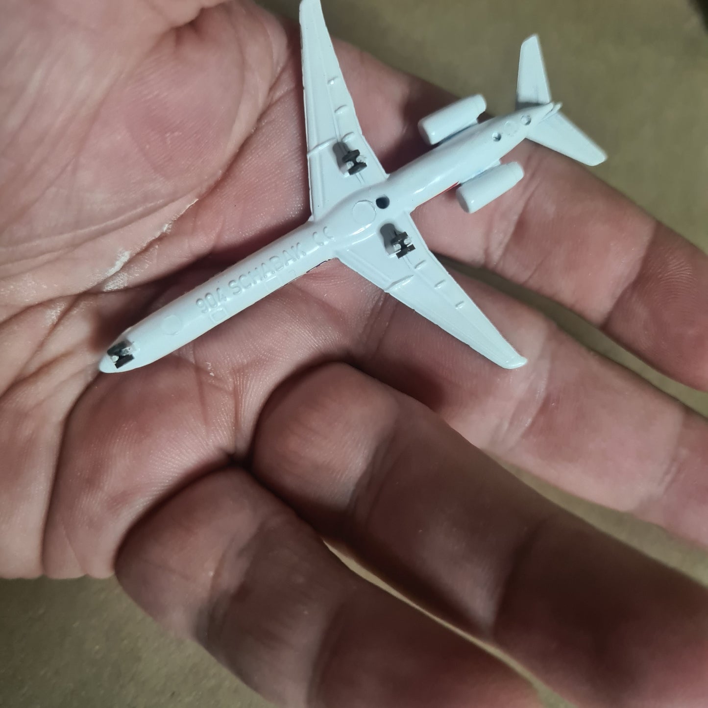 Schabak 1:600 MD-83 Aero LLoyd "TRIGEMA" diecast plane 904/61t VGC boxed