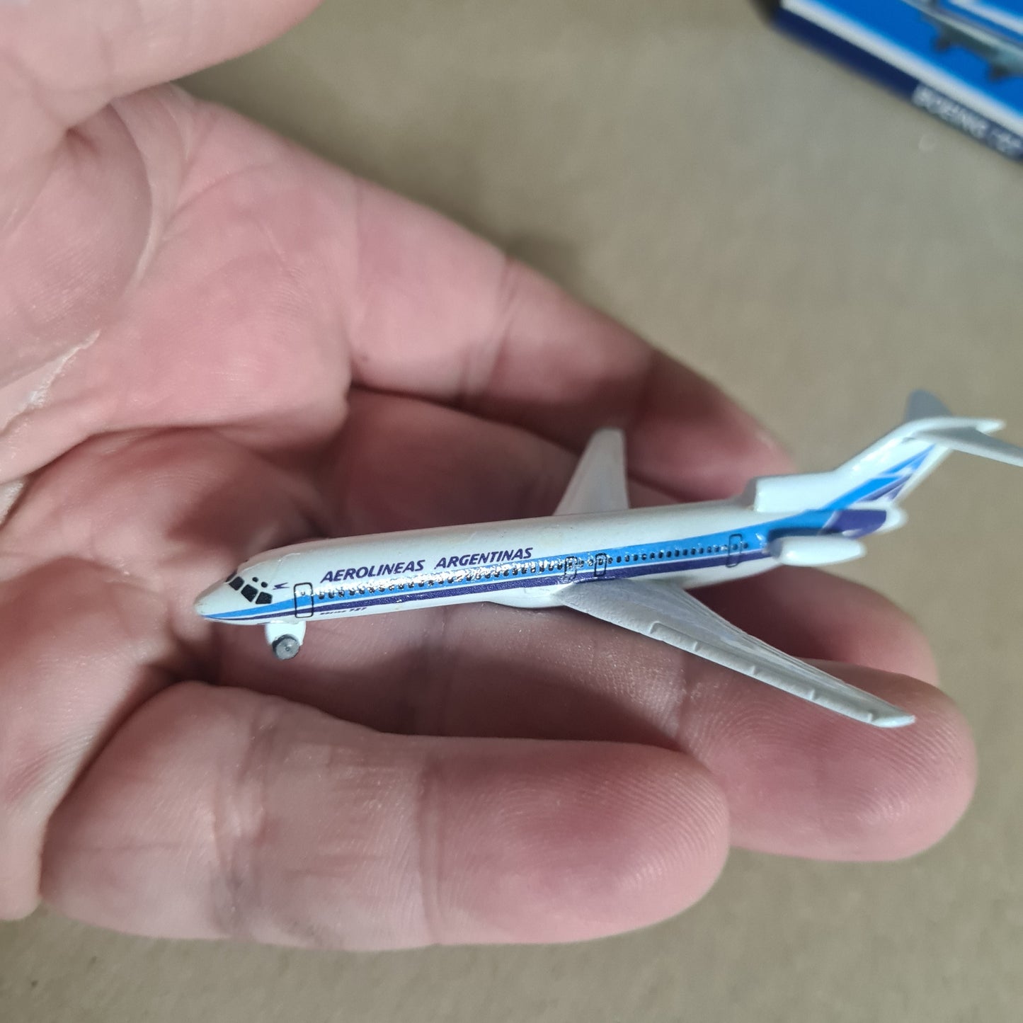 Schabak 1:600 Boeing 727 Aerolineas Argentinas  diecast plane 906/76 VGC boxed