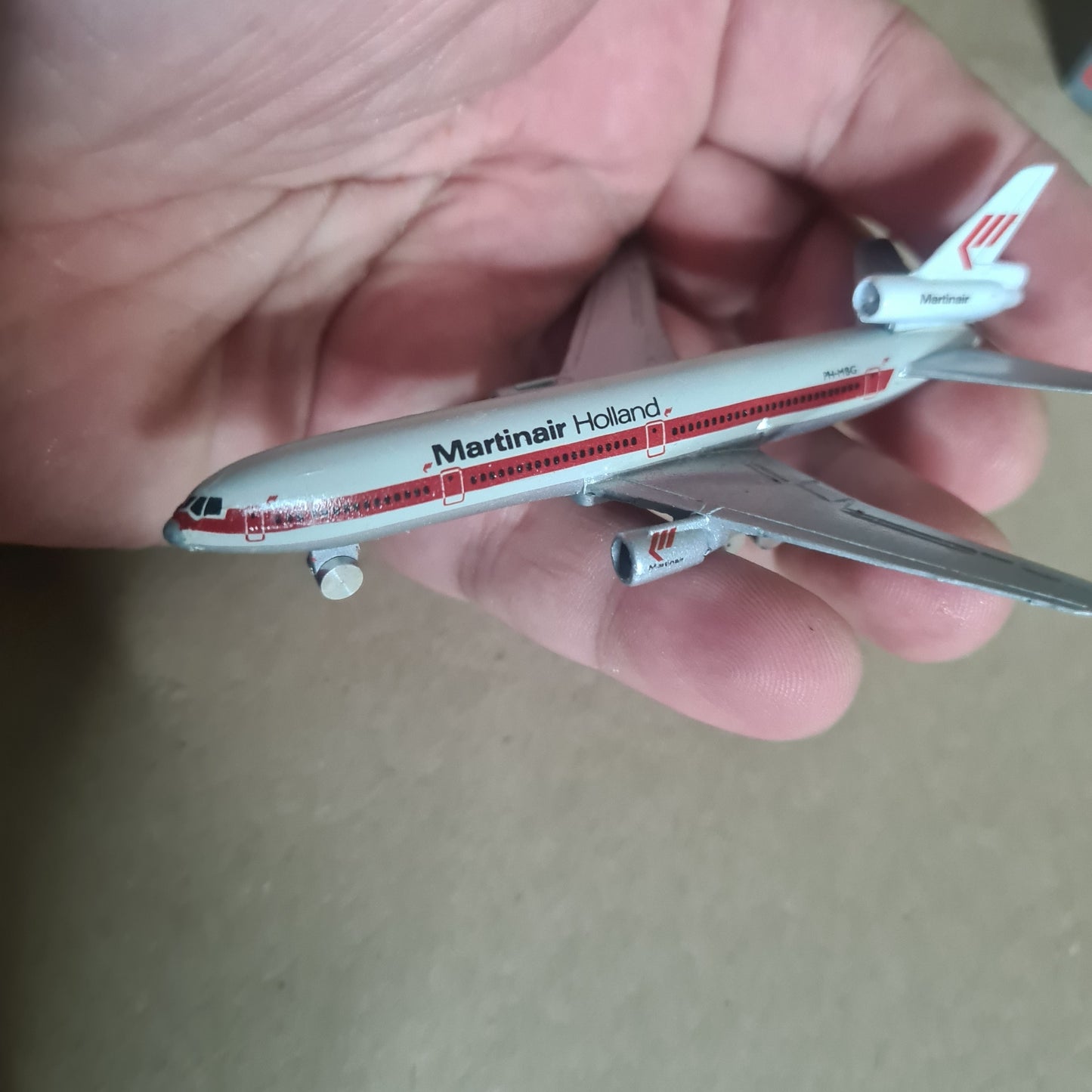 Schabak 1:600 Douglas DC-10 Martinair diecast plane 902/43 VGC boxed