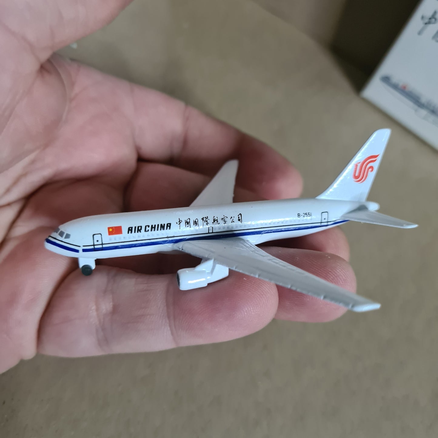 Schabak 1:600 Boeing 767 Air China diecast plane 907/77 VGC boxed