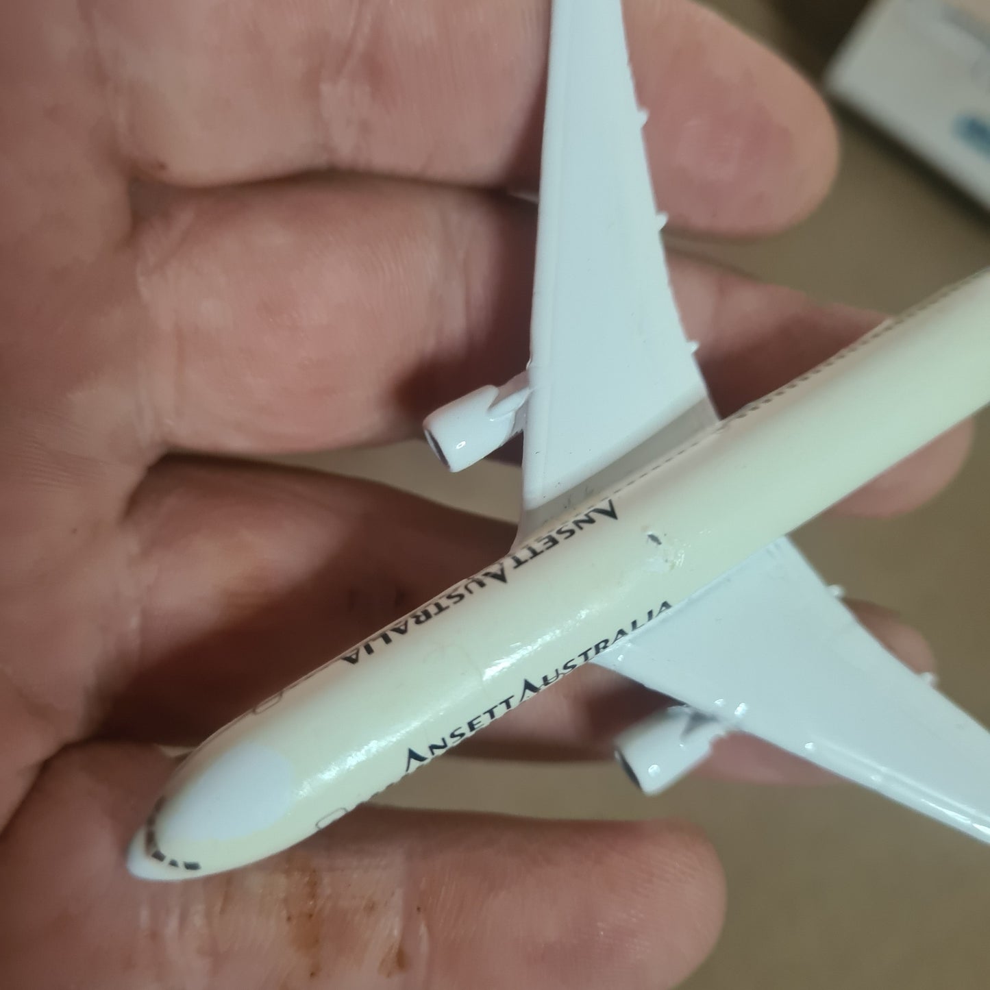 Schabak 1:600 Boeing 767-300 Ansett Australia diecast plane 927/67 good boxed