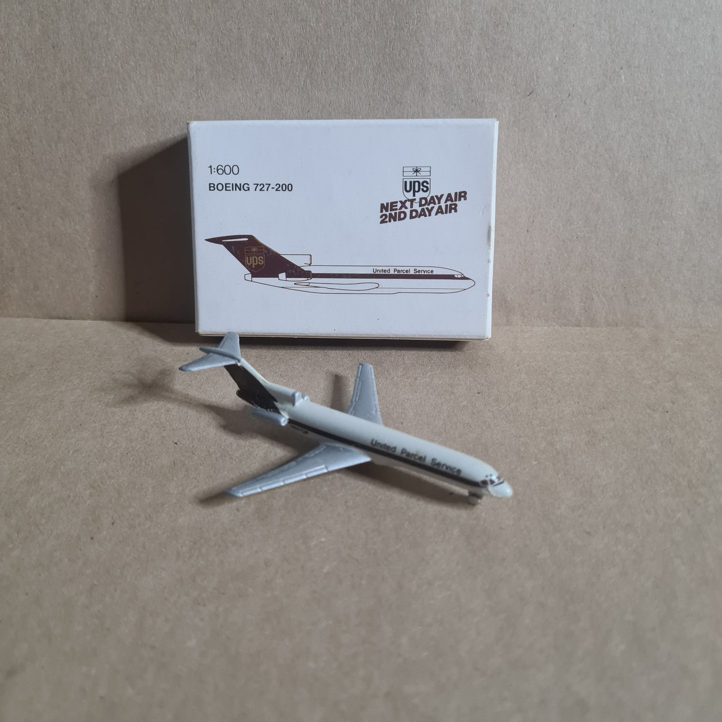 Schabak 1:600 Boeing 727-200 UPS United parcel service diecast plane 906/42 good  boxed