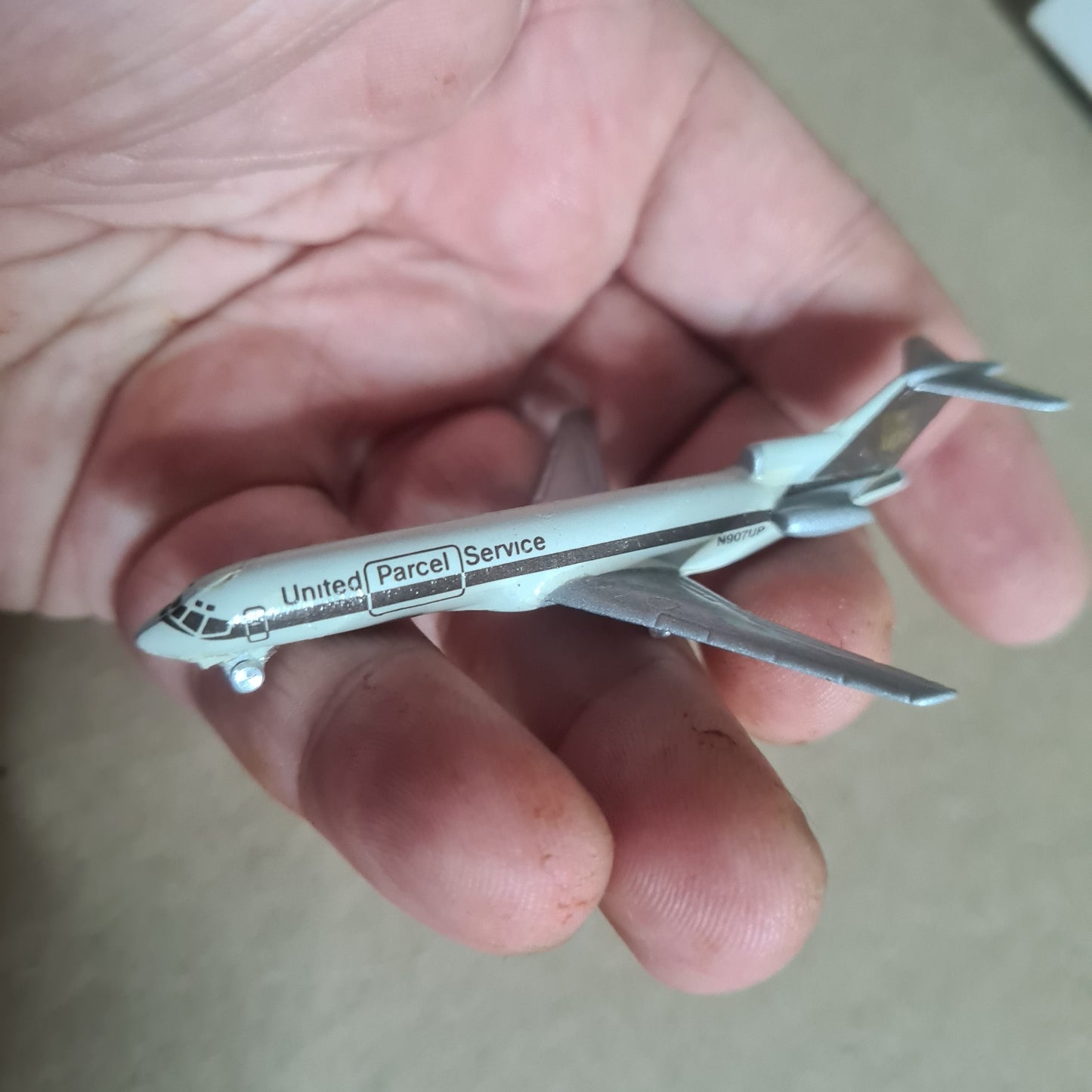 Schabak 1:600 Boeing 727-200 UPS United parcel service diecast plane 906/42 good  boxed