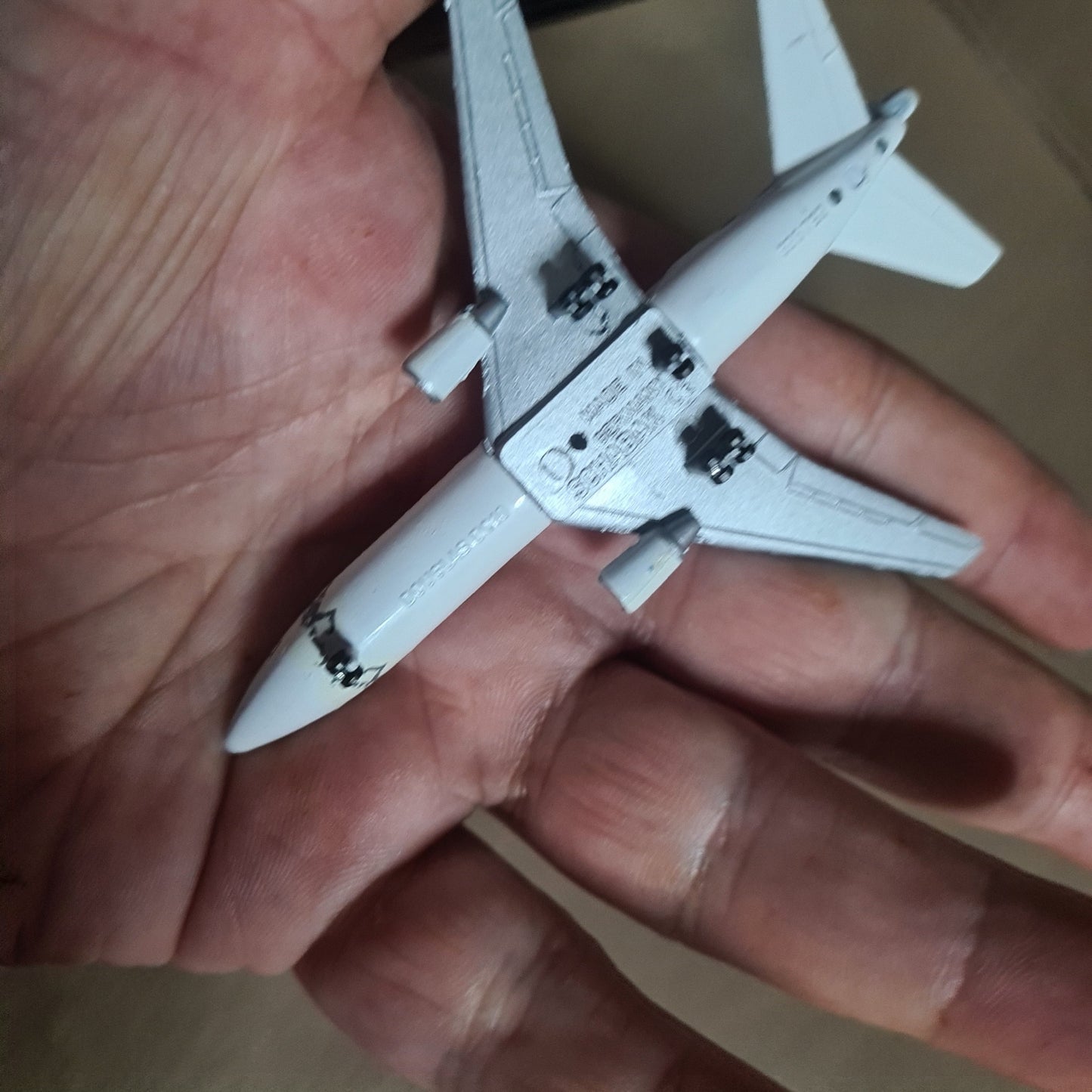 Schabak 1:600 DC-10 Harlequin Air diecast plane 902/187 VGC  boxed