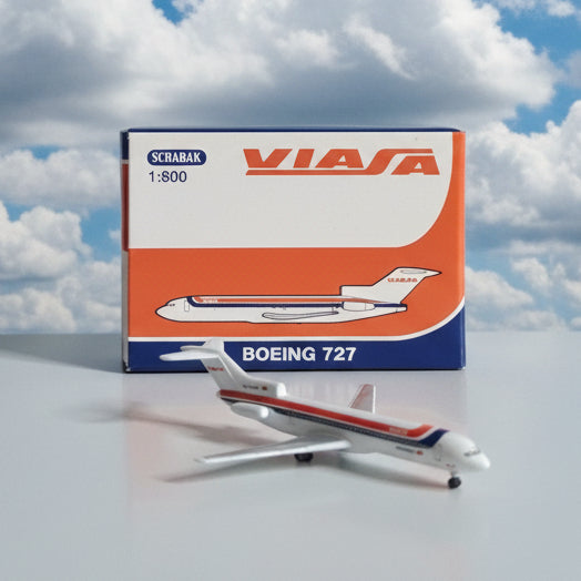 Schabak 1:600 Boeing 727 Viasa diecast plane 906/78 VGC  boxed