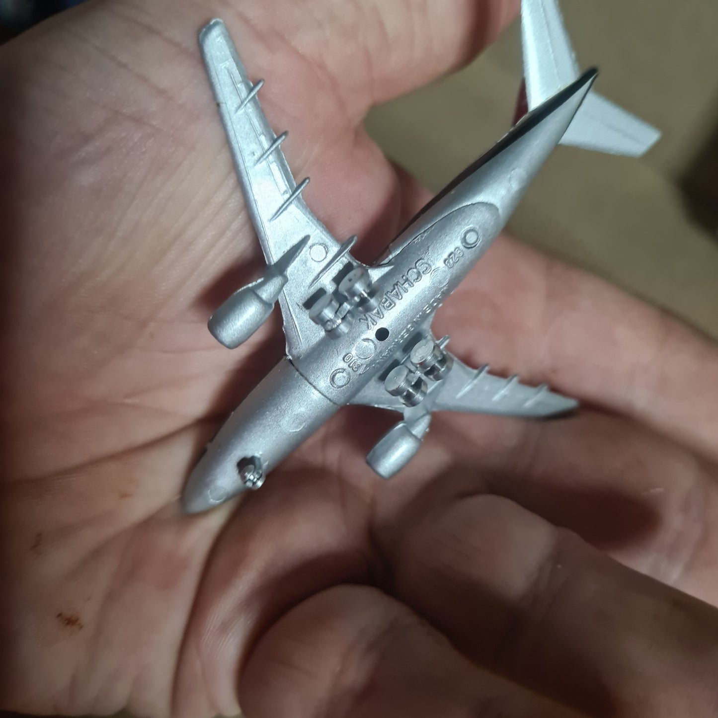 Schabak 1:600 Airbus A-310 Swissair diecast plane 903/4 Fair boxed