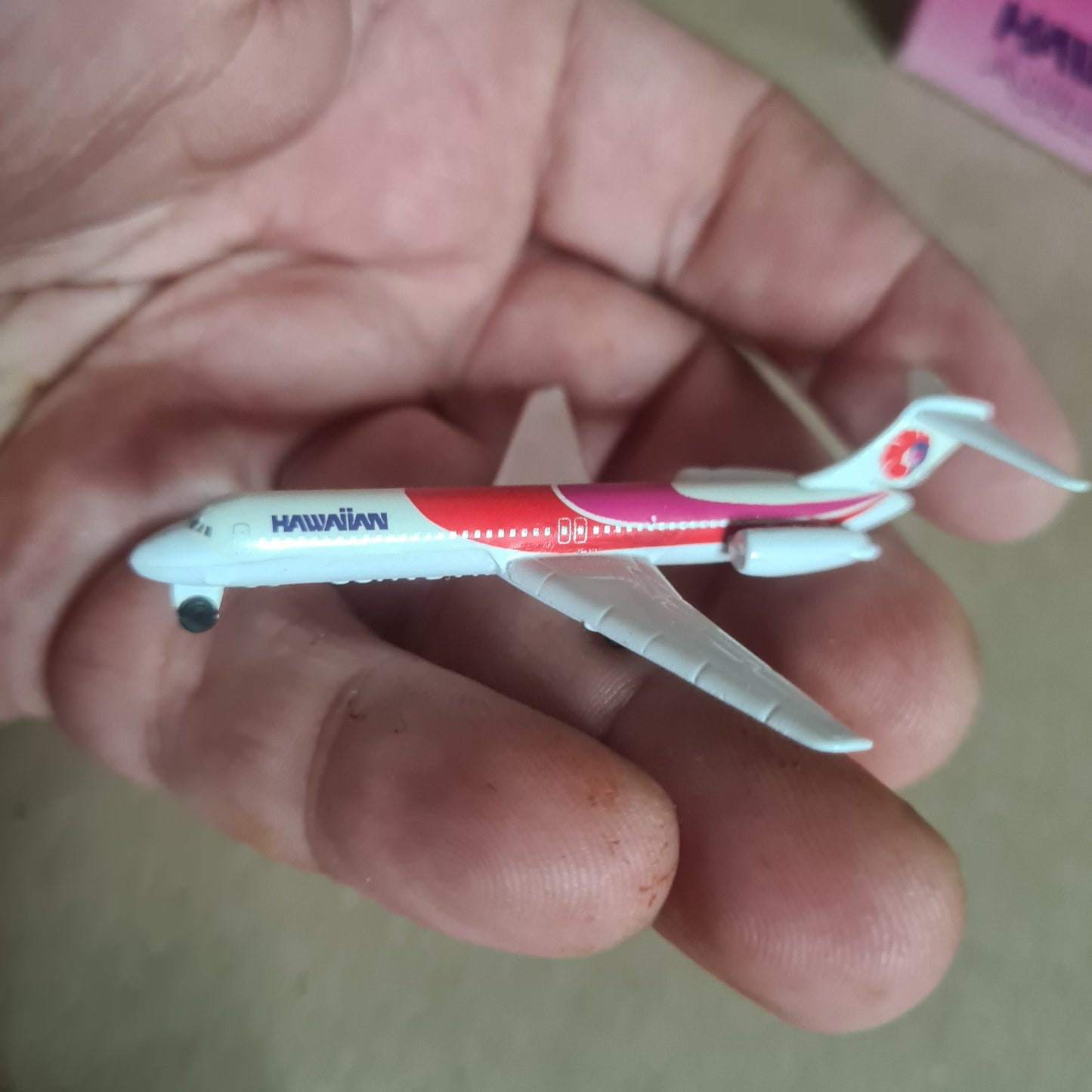 Schabak 1:600 Douglas DC-9-50 Hawaiian Airlines diecast plane 924/121 VGC boxed