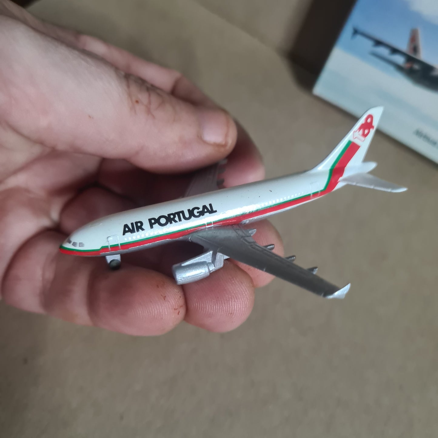 Schabak 1:600 Airbus A-310-300 TAP Air Portugal diecast plane 923/26 VGC boxed