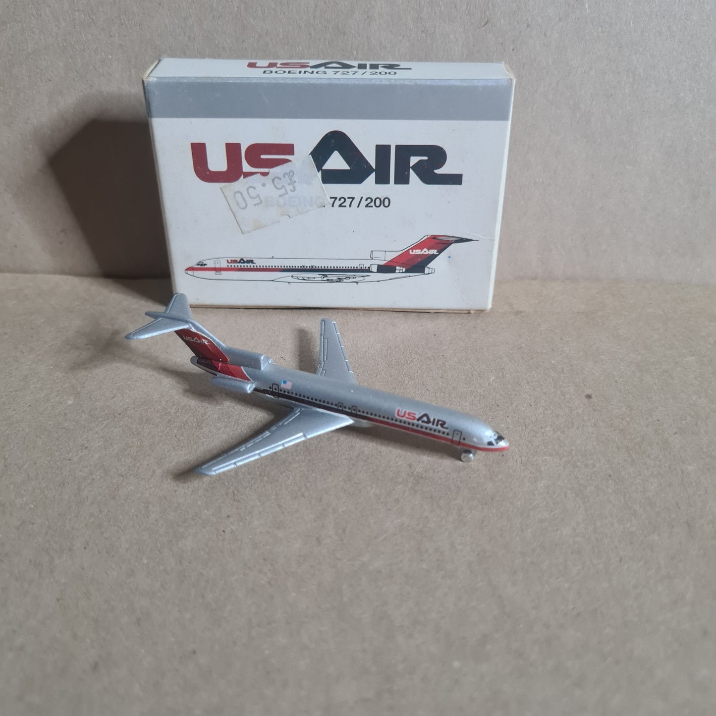 Schabak 1:600 Boeing 727-200 US AIR  diecast plane 906/99 VGC boxed