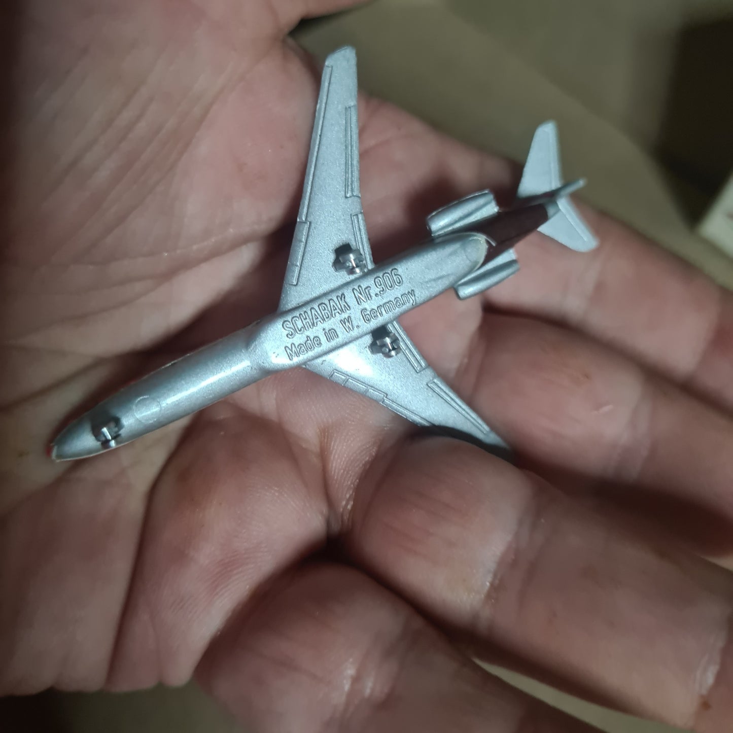 Schabak 1:600 Boeing 727-200 US AIR  diecast plane 906/99 VGC boxed