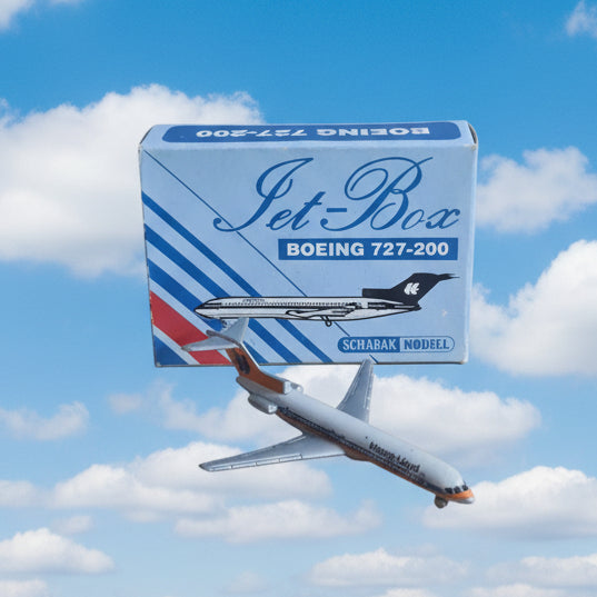 Schabak 1:600 Boeing 727-200 diecast plane 906/18 Good boxed