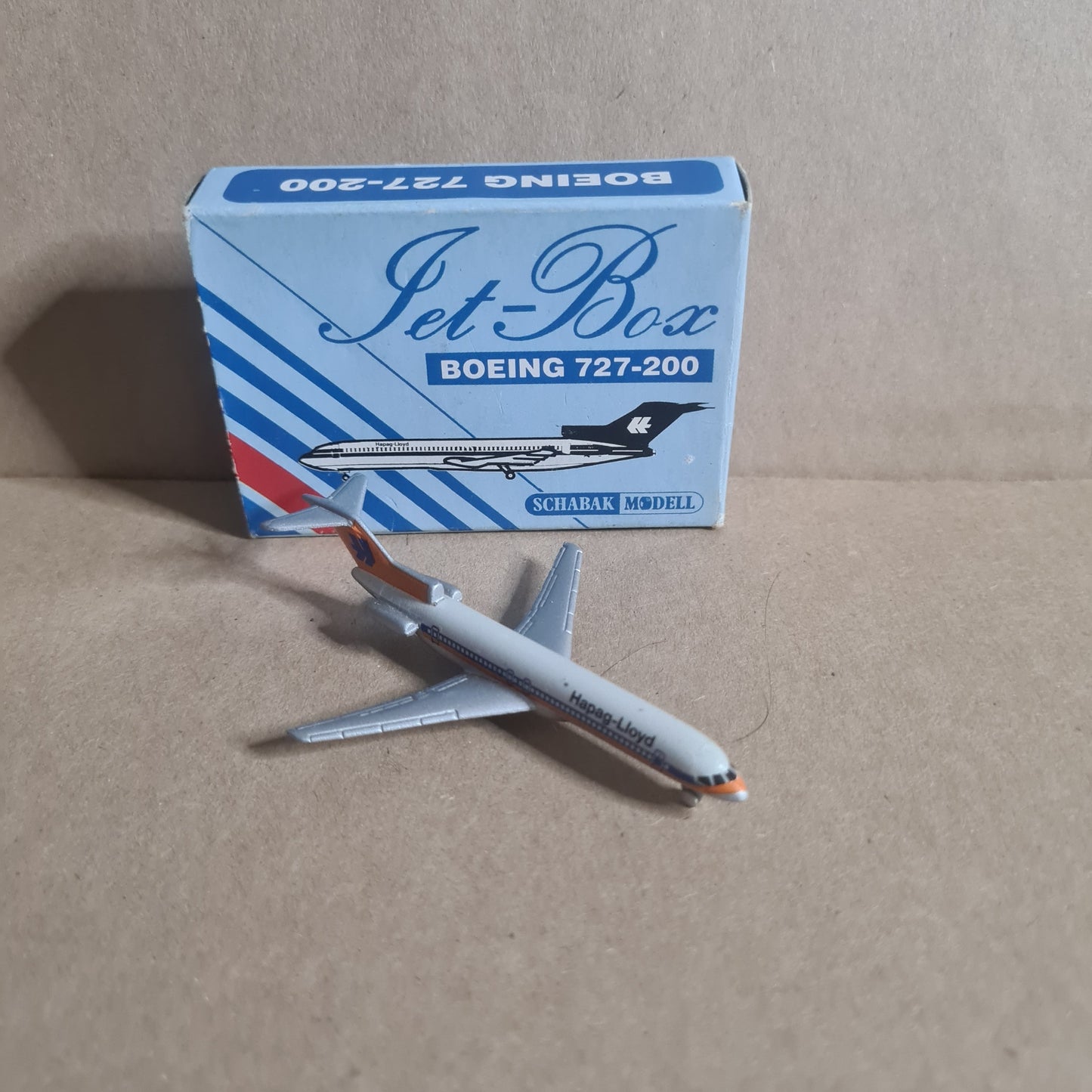Schabak 1:600 Boeing 727-200 diecast plane 906/18 Good boxed