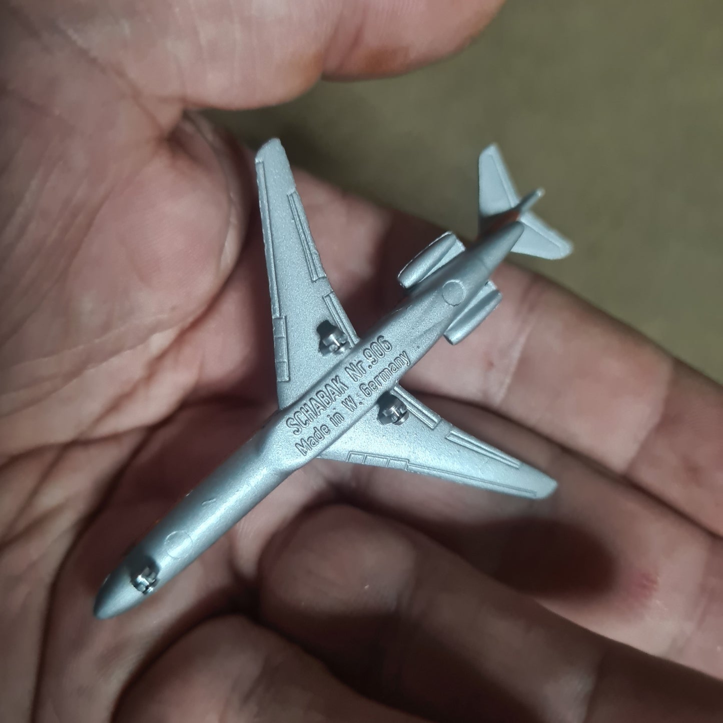 Schabak 1:600 Boeing 727-200 diecast plane 906/18 Good boxed