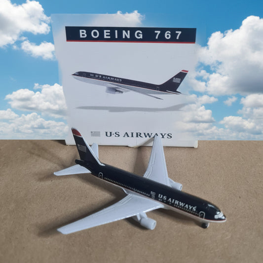 Schabak 1:600 Boeing 767 US Airways diecast model plane 907/99n good boxed