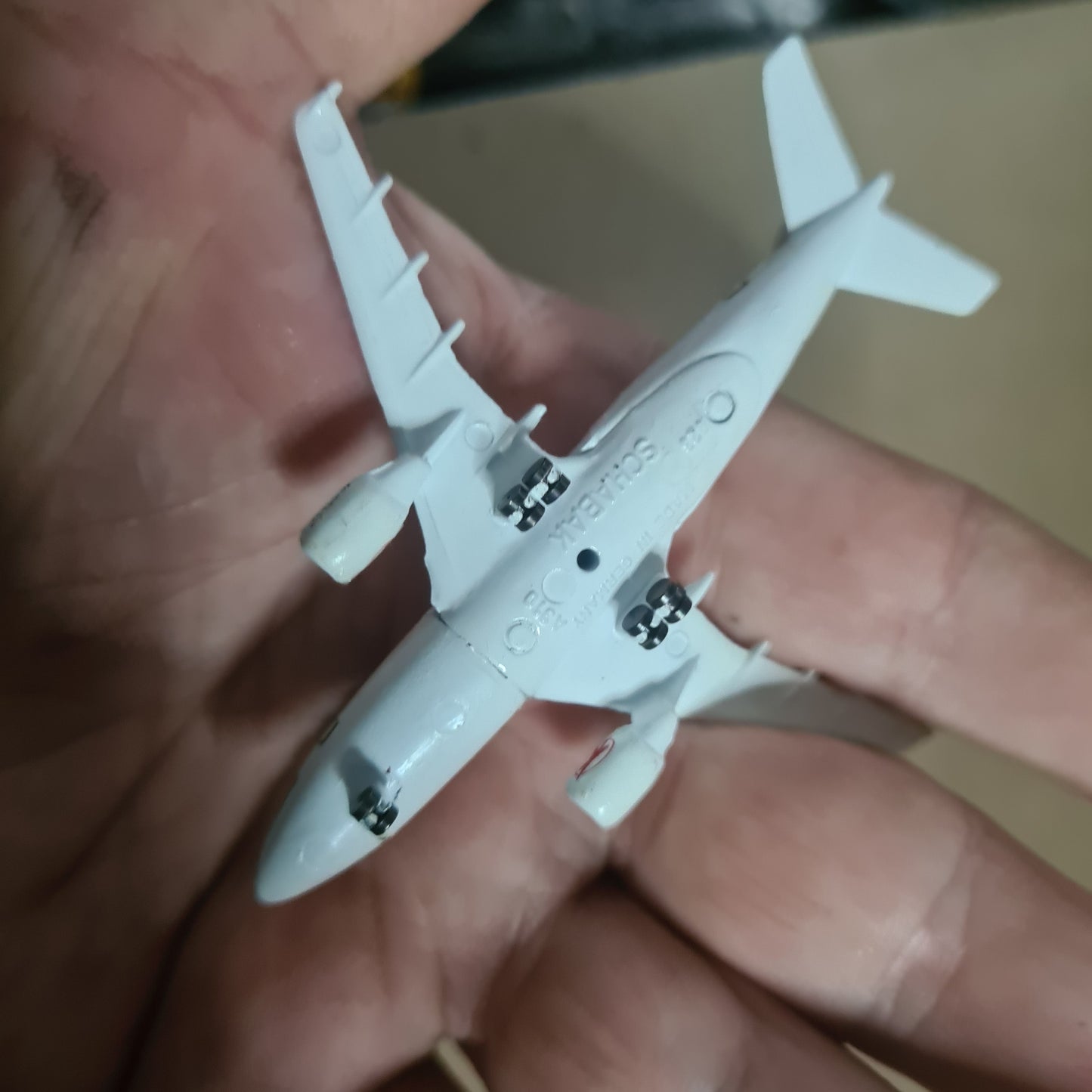 Schabak 1:600 Airbus A-310 Interflug diecast model plane 923/110 good -vgc boxed