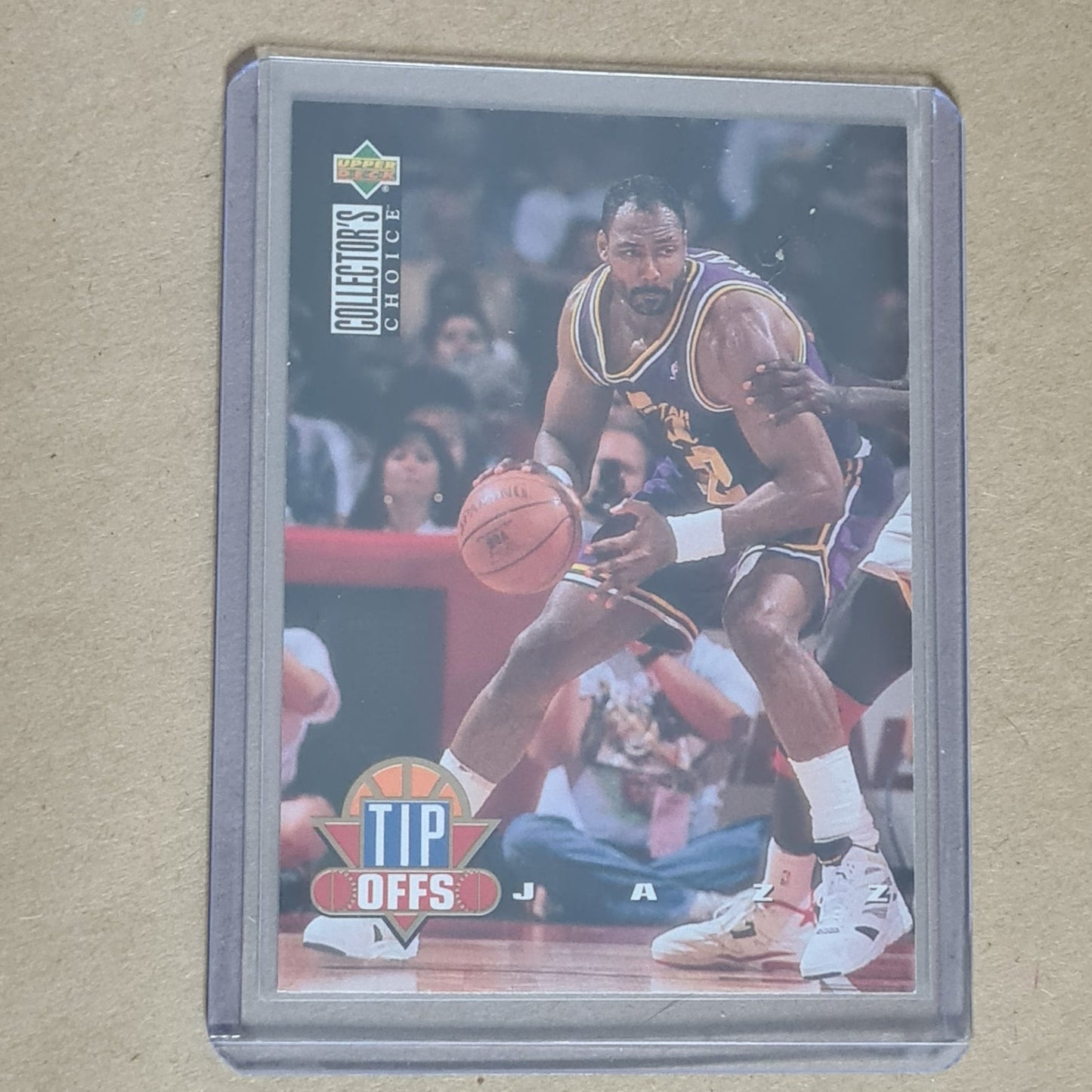 Karl Malone 1994 Upper-Deck Tip offs  #191 NBA Basketball Utah Jazz Excellent sleeved